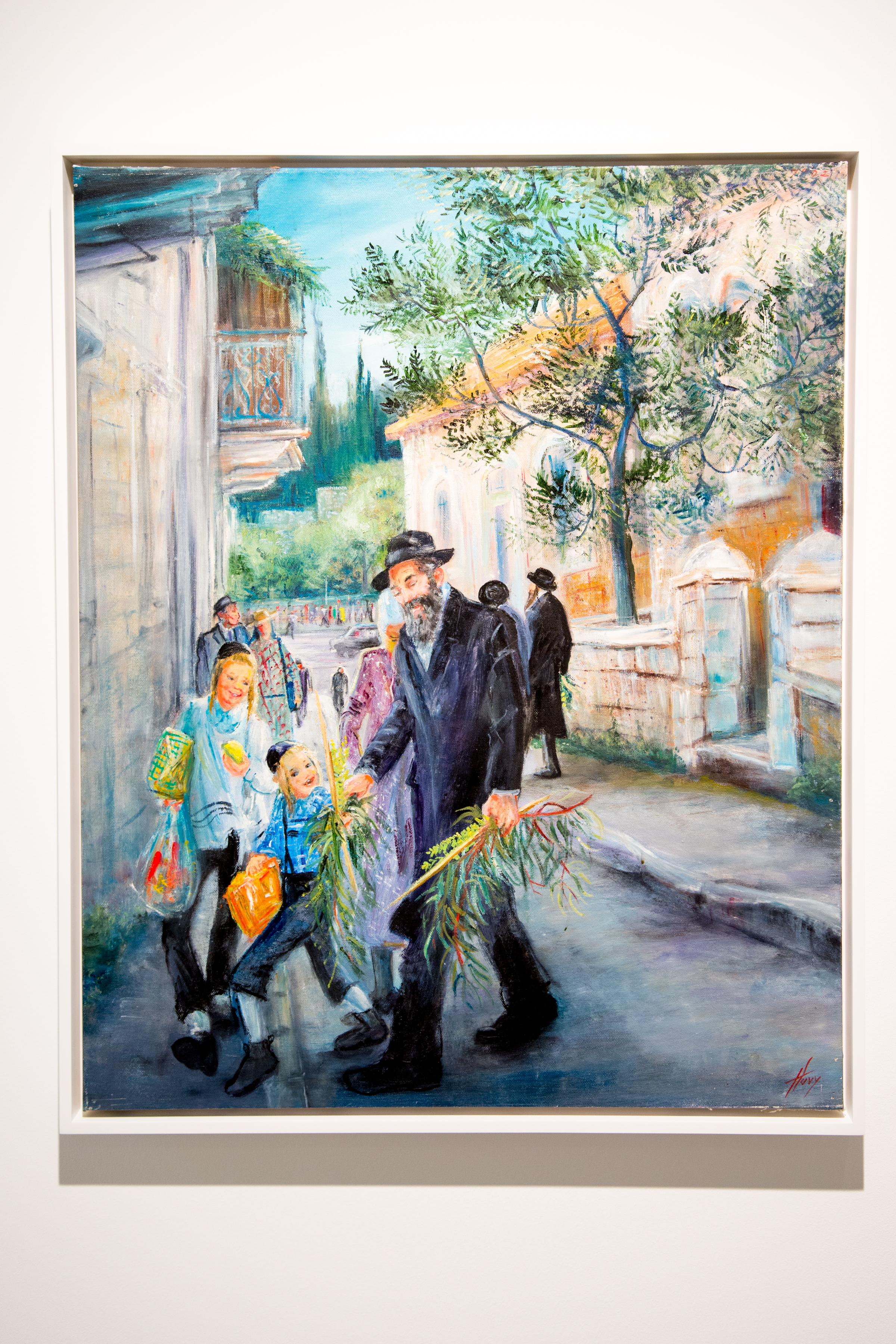 “Sukkot on Roads of Jerusalem,” 1995