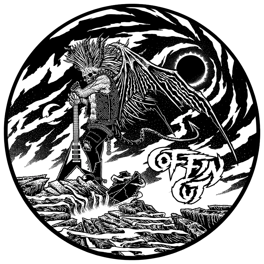 COFFIN CUT RECORDS SLIPMAT
