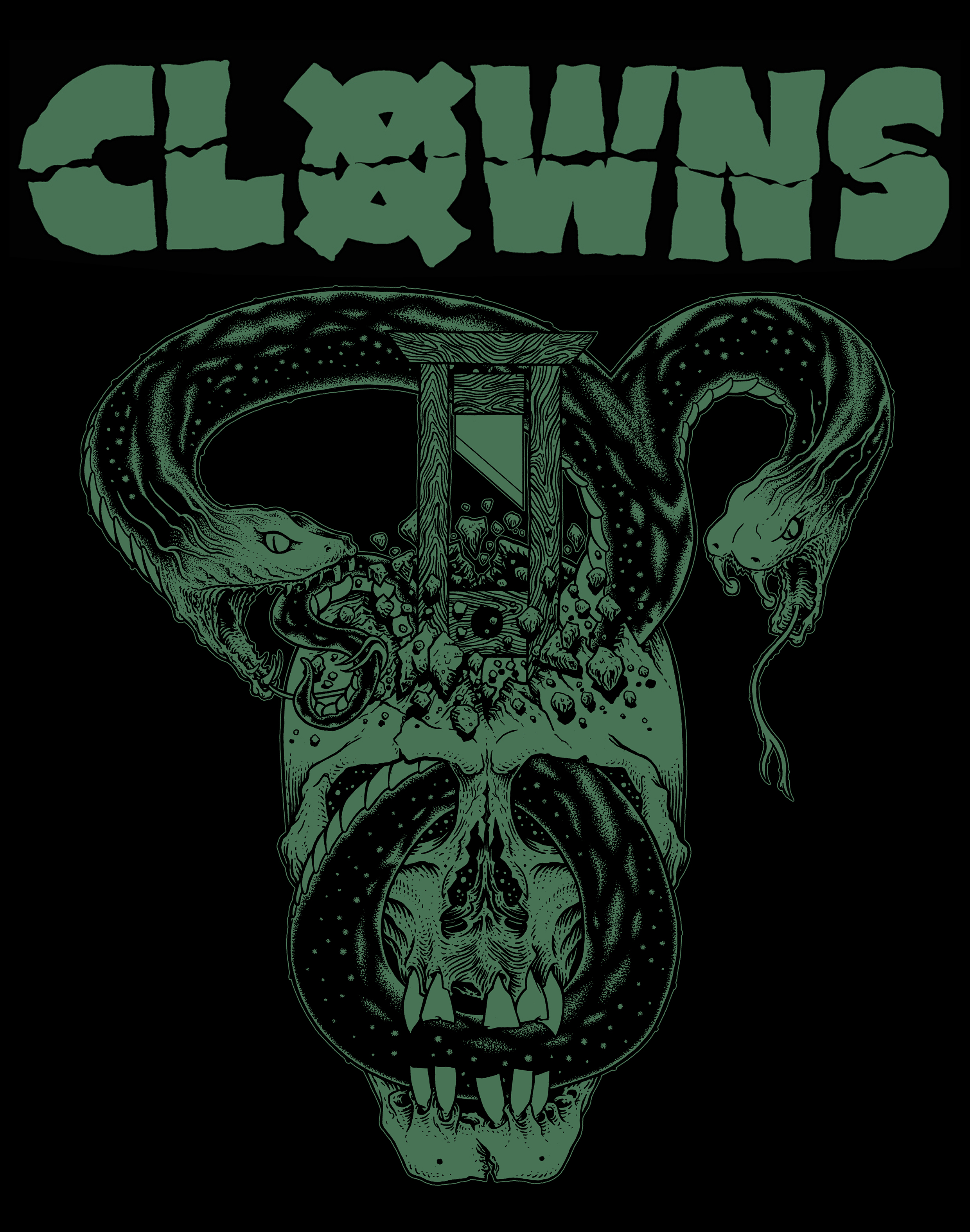 CLOWNS EURO TOUR SHIRT (Copy)