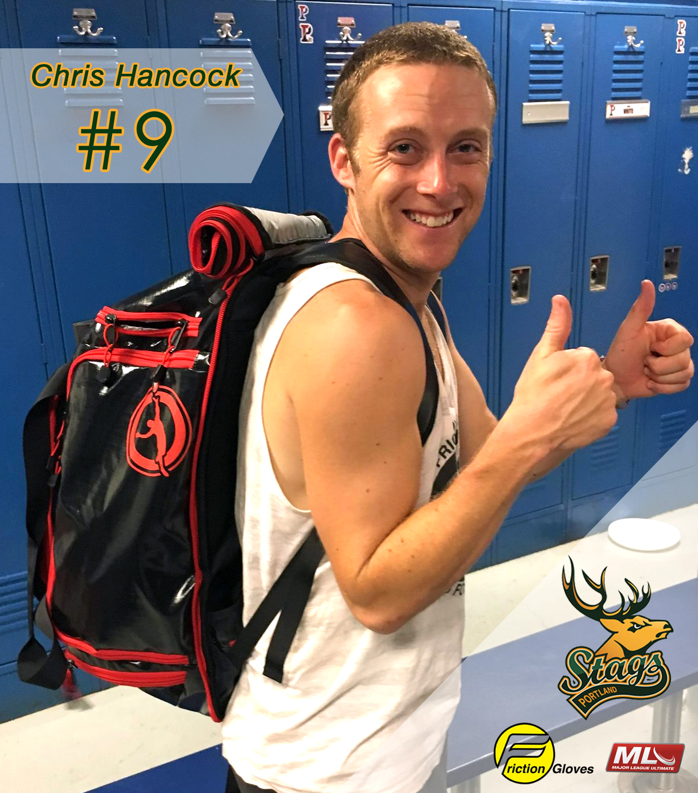 Greatest Bag in tow, getting ready to take on the Spinners