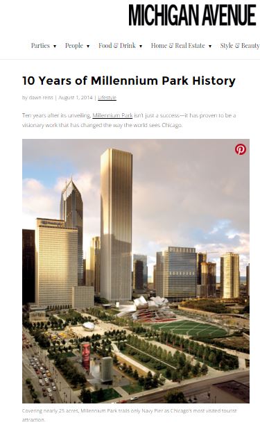 Michigan Aven_ Millennium Park cover.JPG