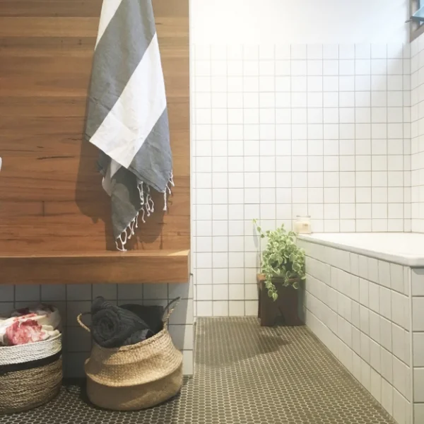 Blackbutt timber seat