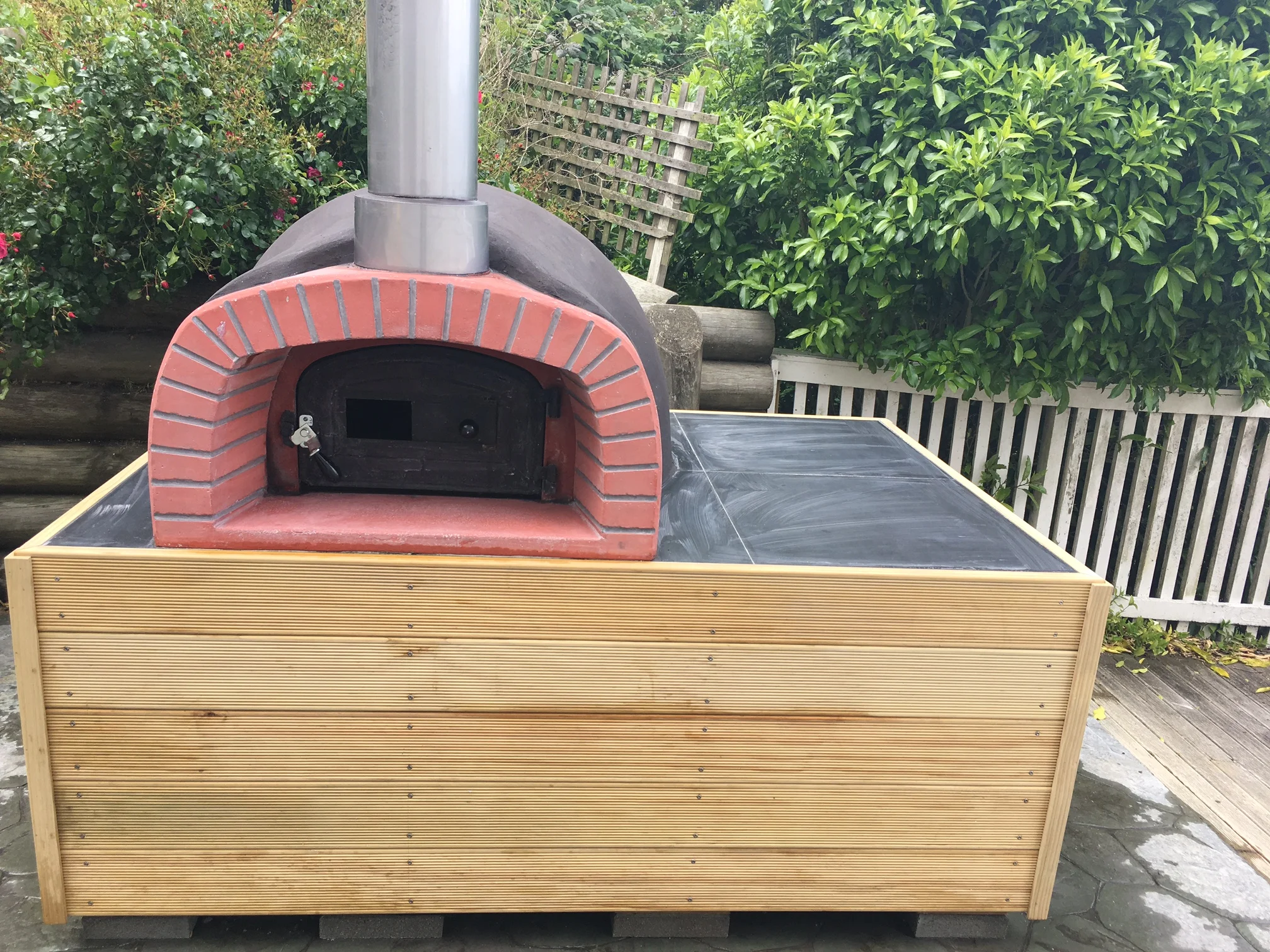 Tuscan 6B on wood platform 