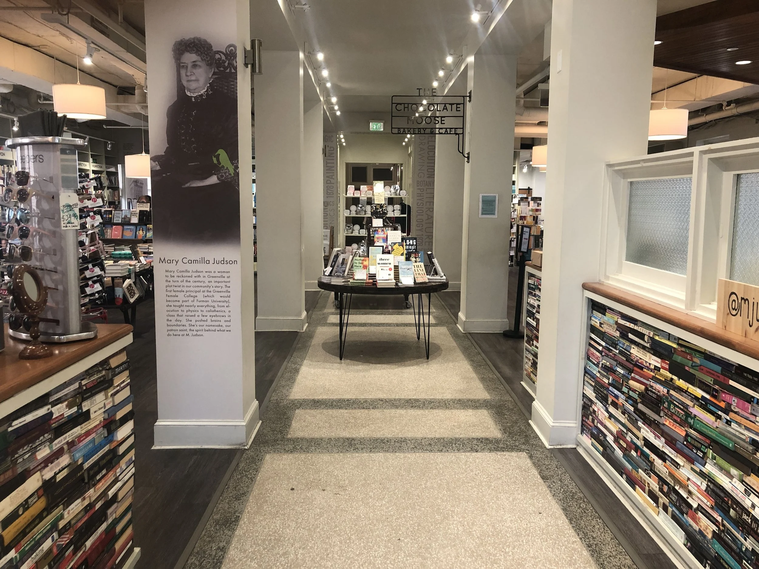 M. Judson in downtown Greenville, SC