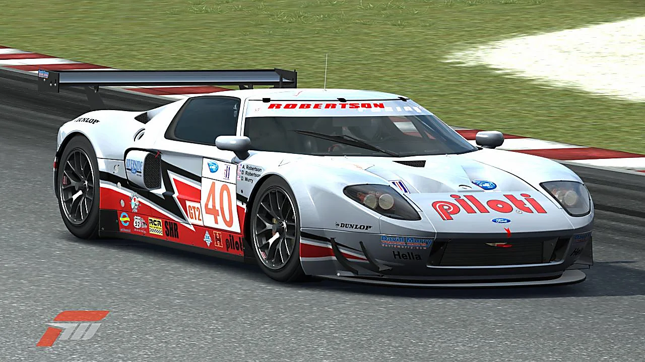 Robertson Racing's Ford GT-based car