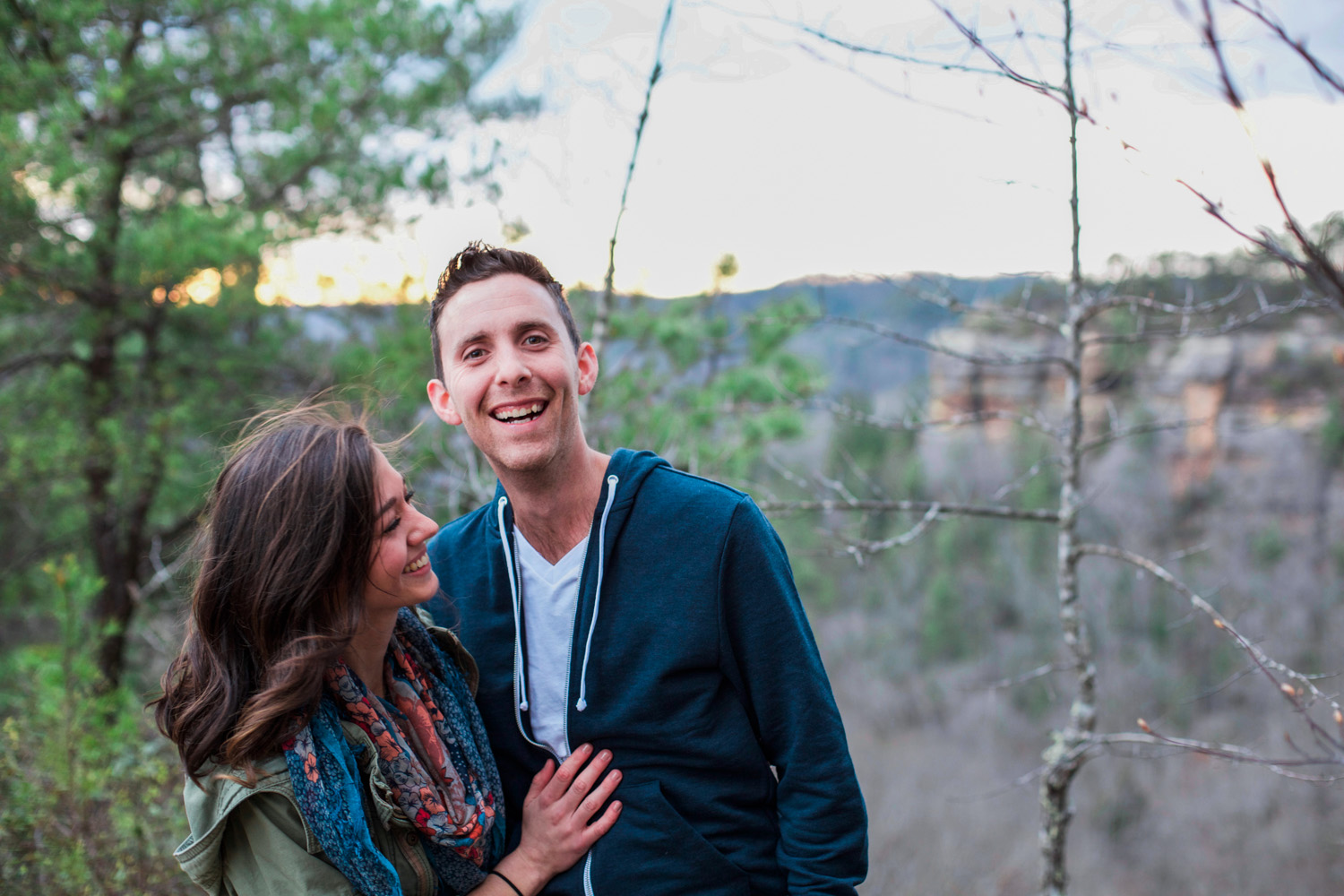 Dustin + Gabi Engagement Photo Shoot - Red River Gorge KY Engagement Photo Shoot (1 of 20).jpg