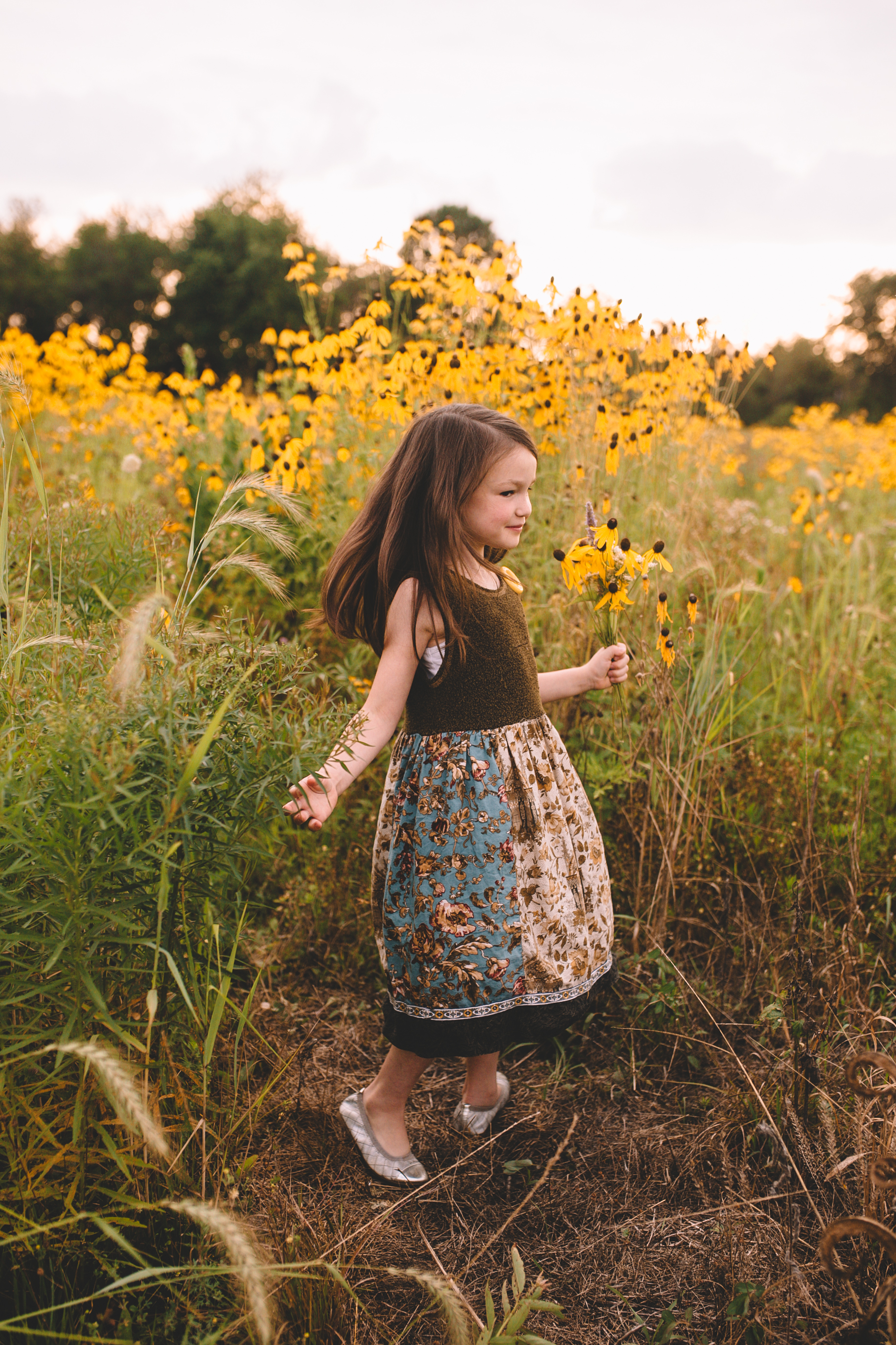 Golden Flower Field Mini Session Indianapolis IN (29 of 58).jpg