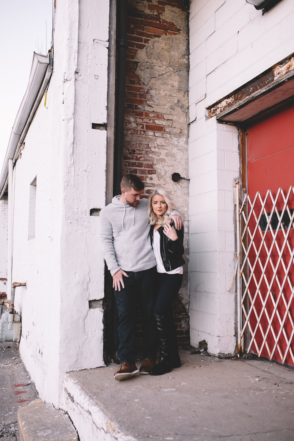 Matt + McKenah Urban Indianpolis Engagement Session By Again We Say Rejoice Photography   (18 of 91).jpg
