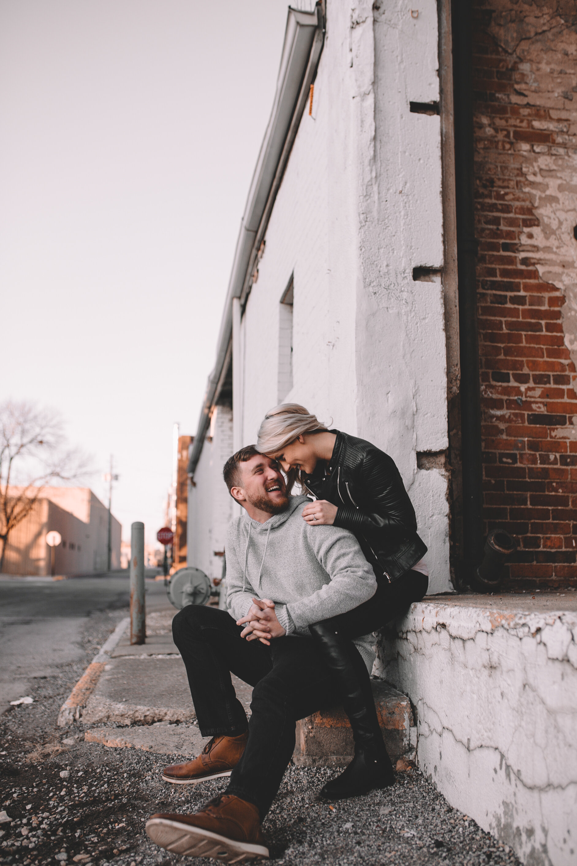 Matt + McKenah Urban Indianpolis Engagement Session By Again We Say Rejoice Photography   (26 of 91).jpg