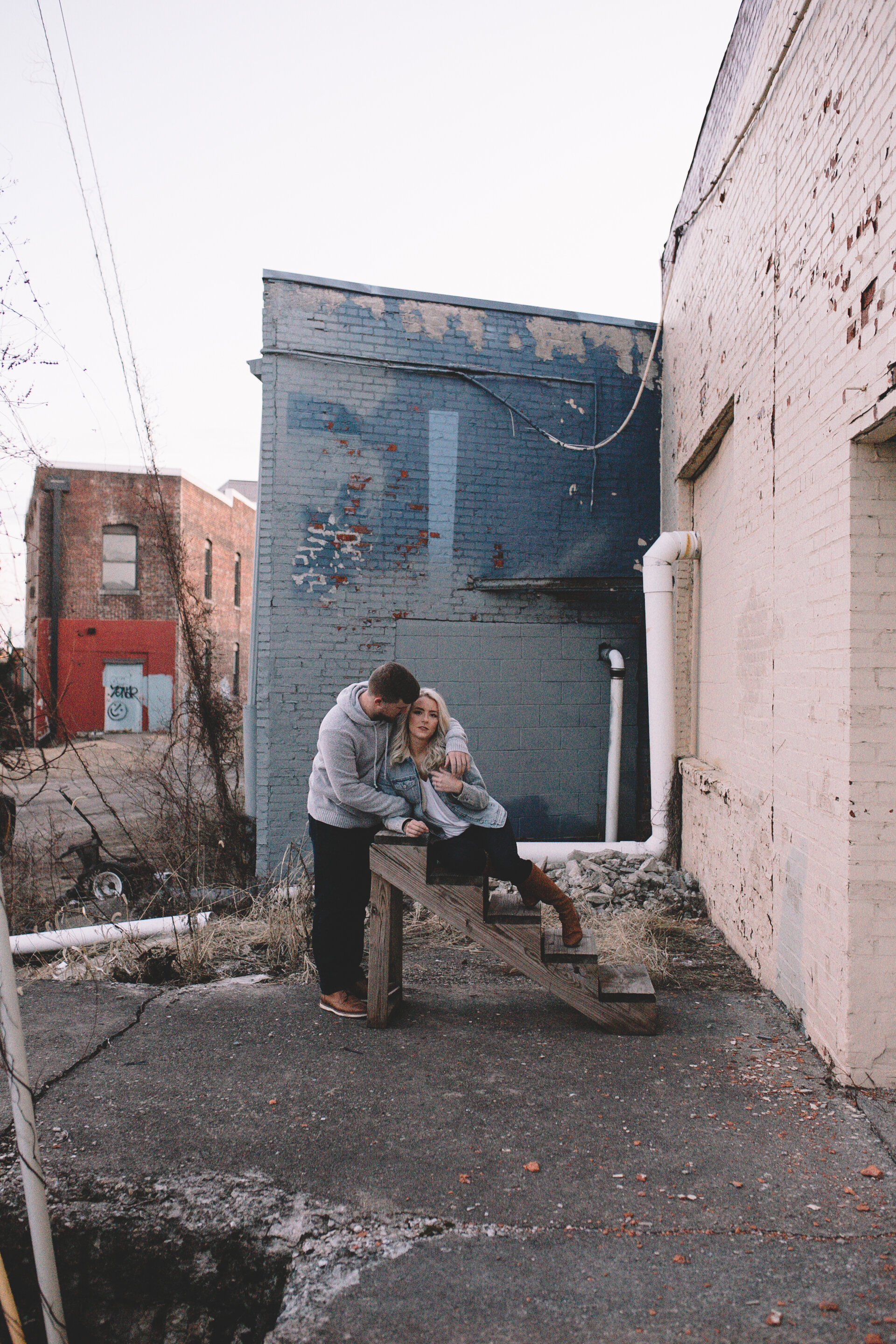 Matt + McKenah Urban Indianpolis Engagement Session By Again We Say Rejoice Photography   (87 of 91).jpg