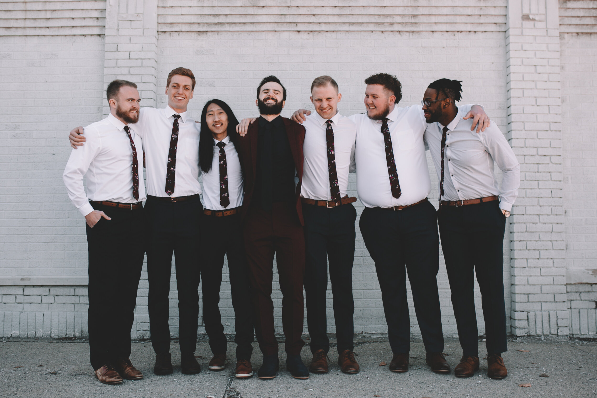 Groom + Groomsmen Indiana Wedding Photography Again We Say Rejoice Photography (8 of 27).jpg