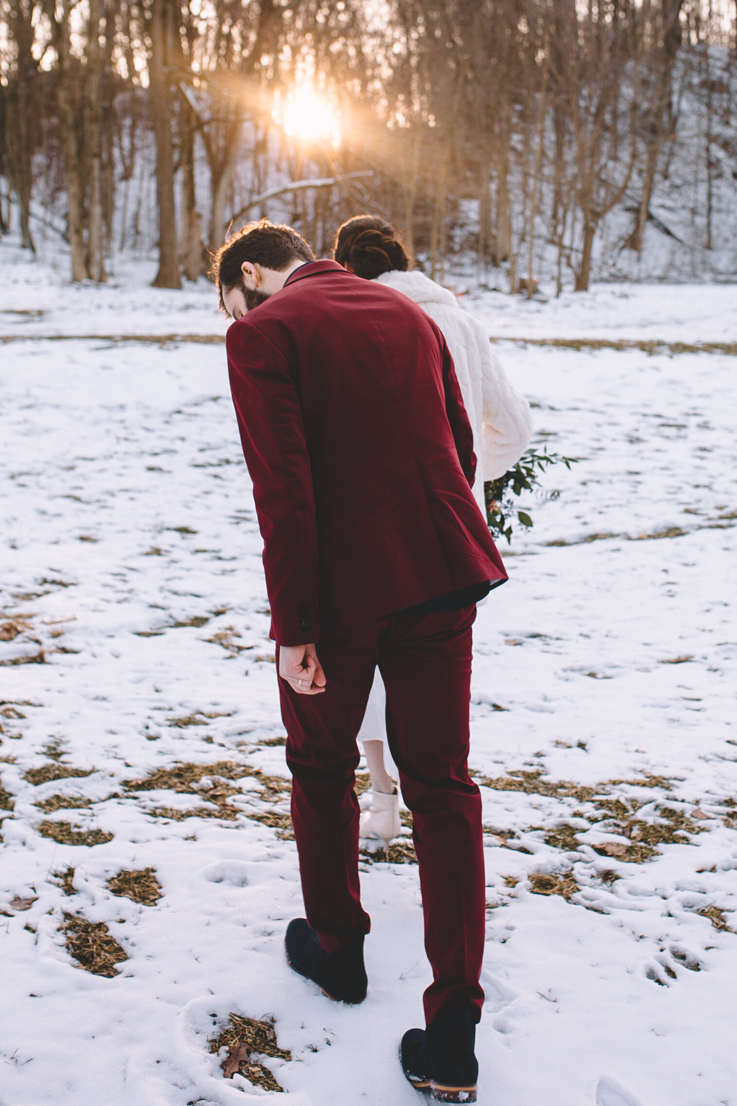 Bride + Groom Portraits in the Snow - Again We Say Rejoice Photography (9 of 53).jpg