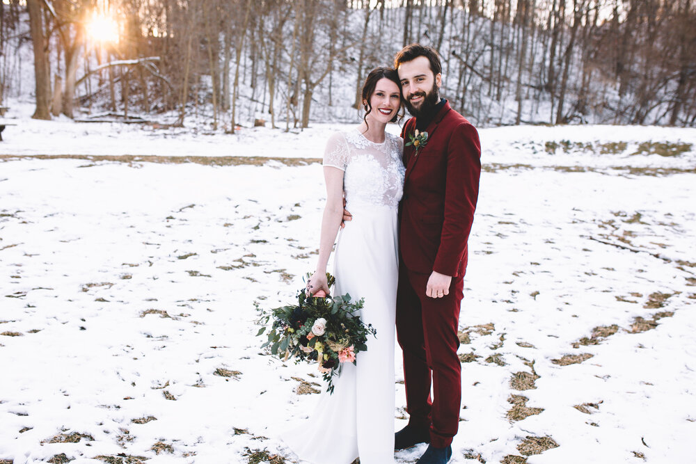 Bride + Groom Portraits in the Snow - Again We Say Rejoice Photography (11 of 53).jpg