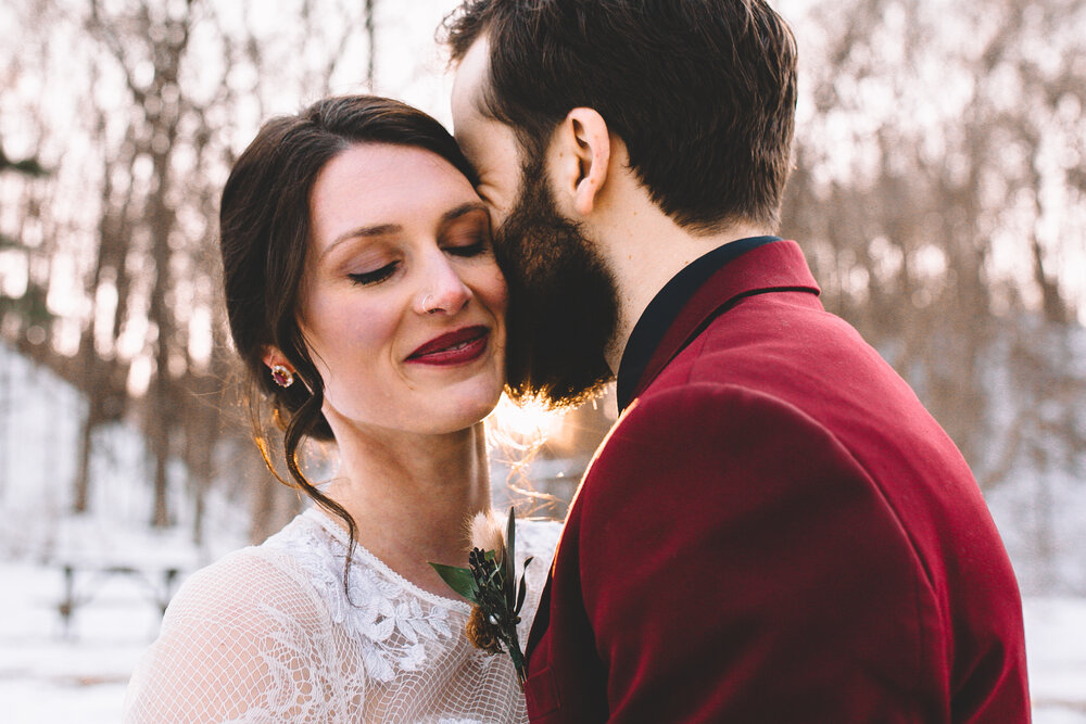 Bride + Groom Portraits in the Snow - Again We Say Rejoice Photography (15 of 53).jpg