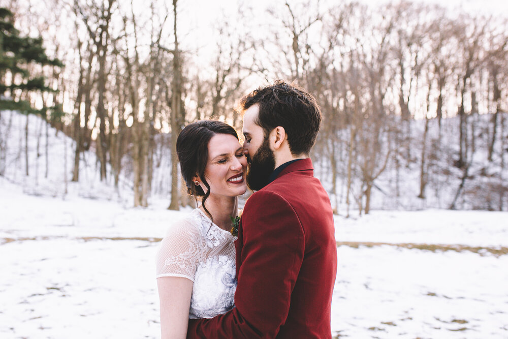 Bride + Groom Portraits in the Snow - Again We Say Rejoice Photography (17 of 53).jpg