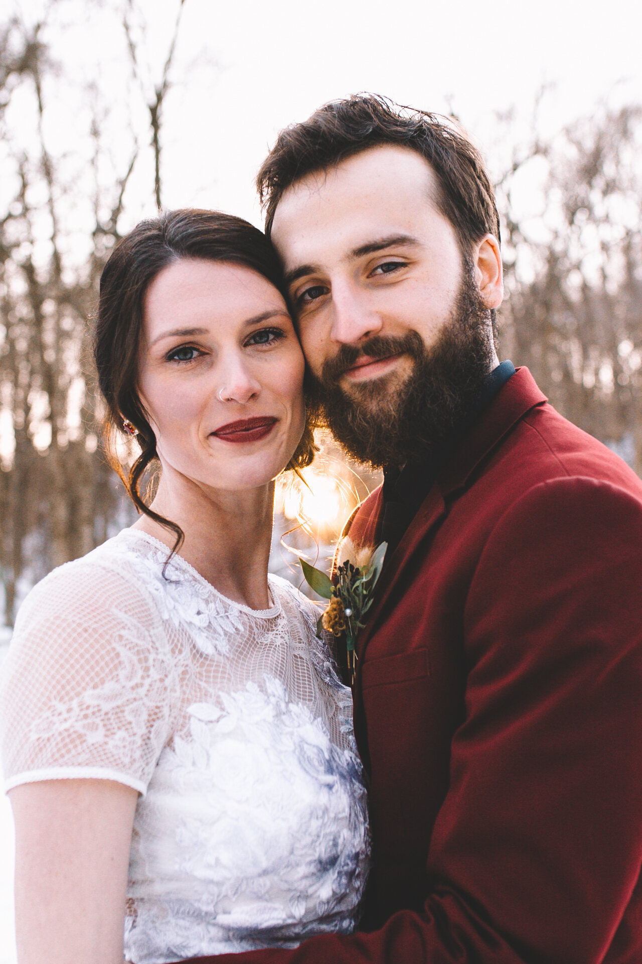 Bride + Groom Portraits in the Snow - Again We Say Rejoice Photography (20 of 53).jpg