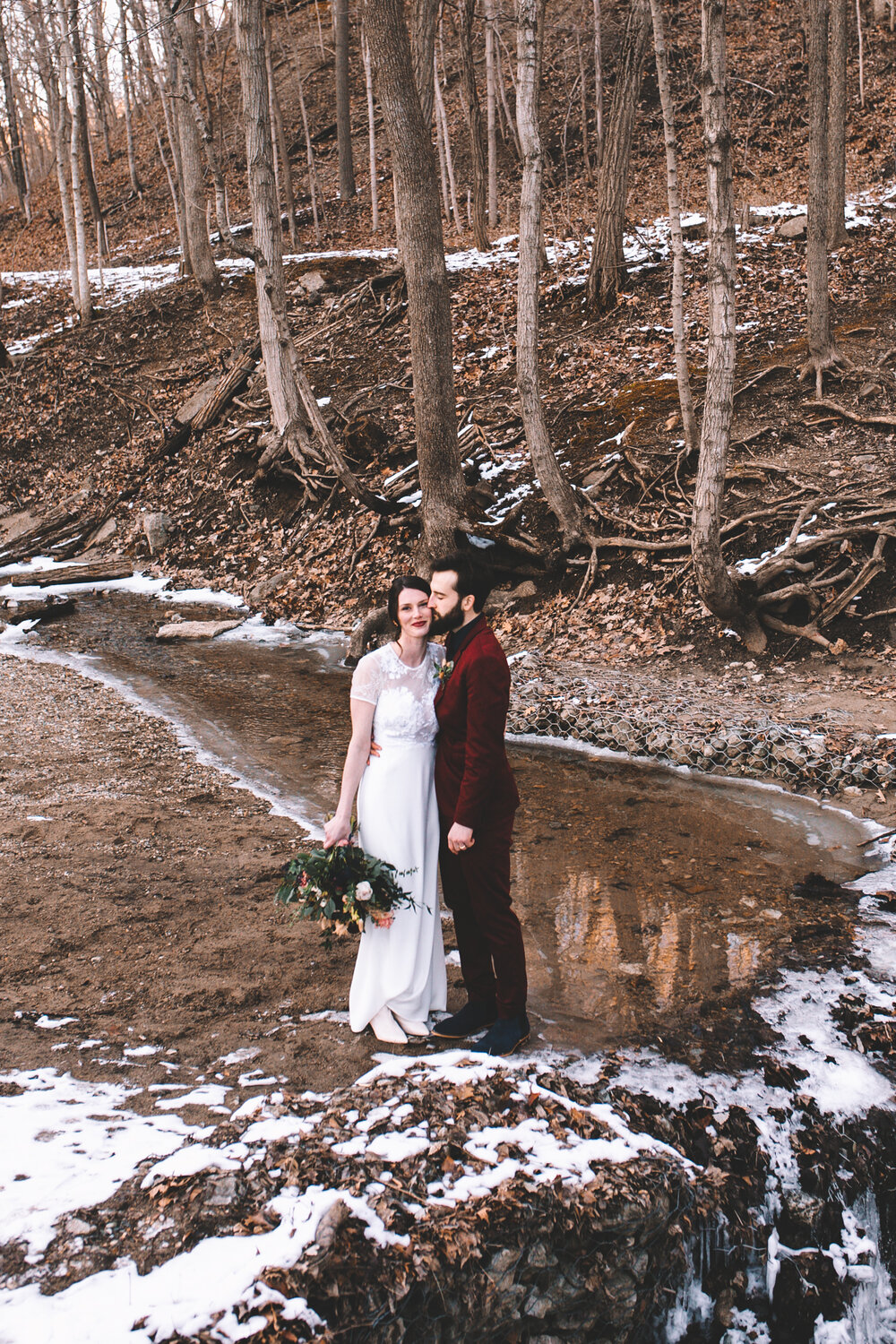 Bride + Groom Portraits in the Snow - Again We Say Rejoice Photography (21 of 53).jpg