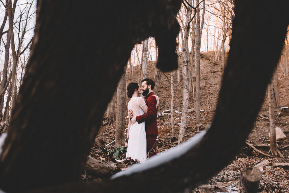 Bride + Groom Portraits in the Snow - Again We Say Rejoice Photography (27 of 53).jpg