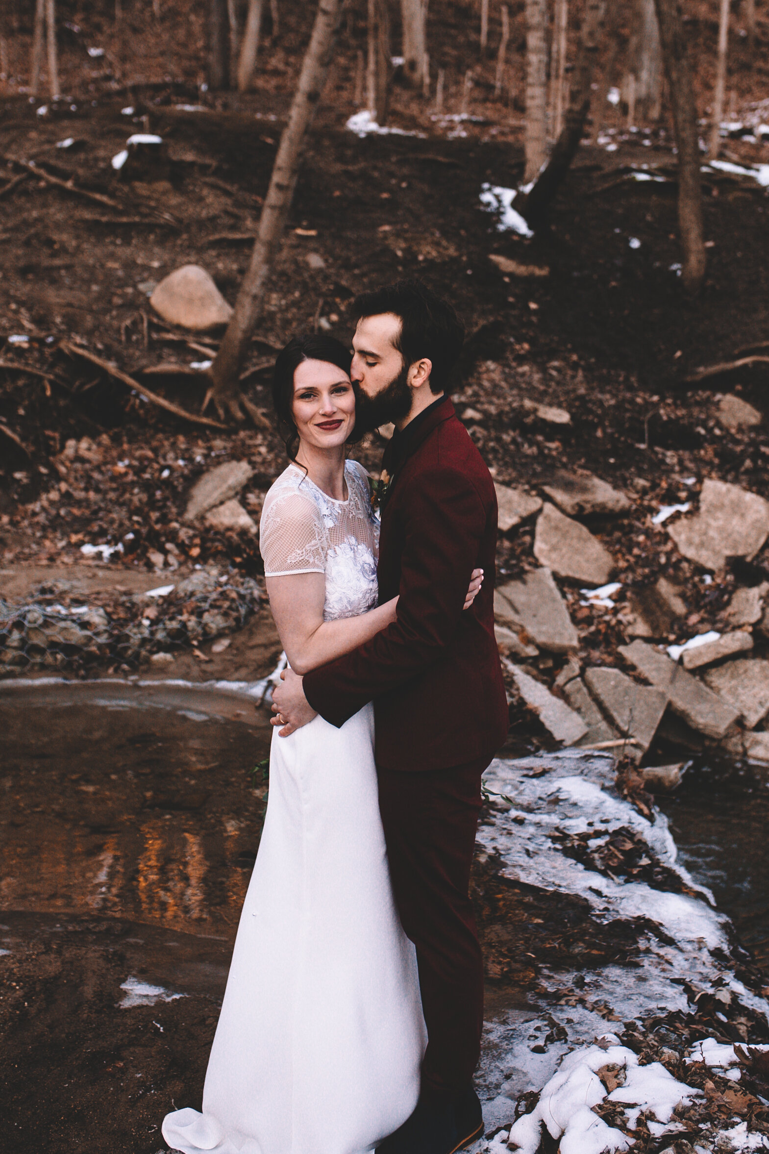 Bride + Groom Portraits in the Snow - Again We Say Rejoice Photography (36 of 53).jpg