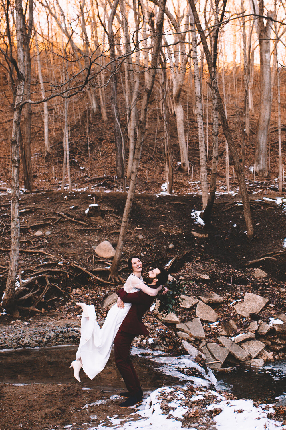 Bride + Groom Portraits in the Snow - Again We Say Rejoice Photography (39 of 53).jpg