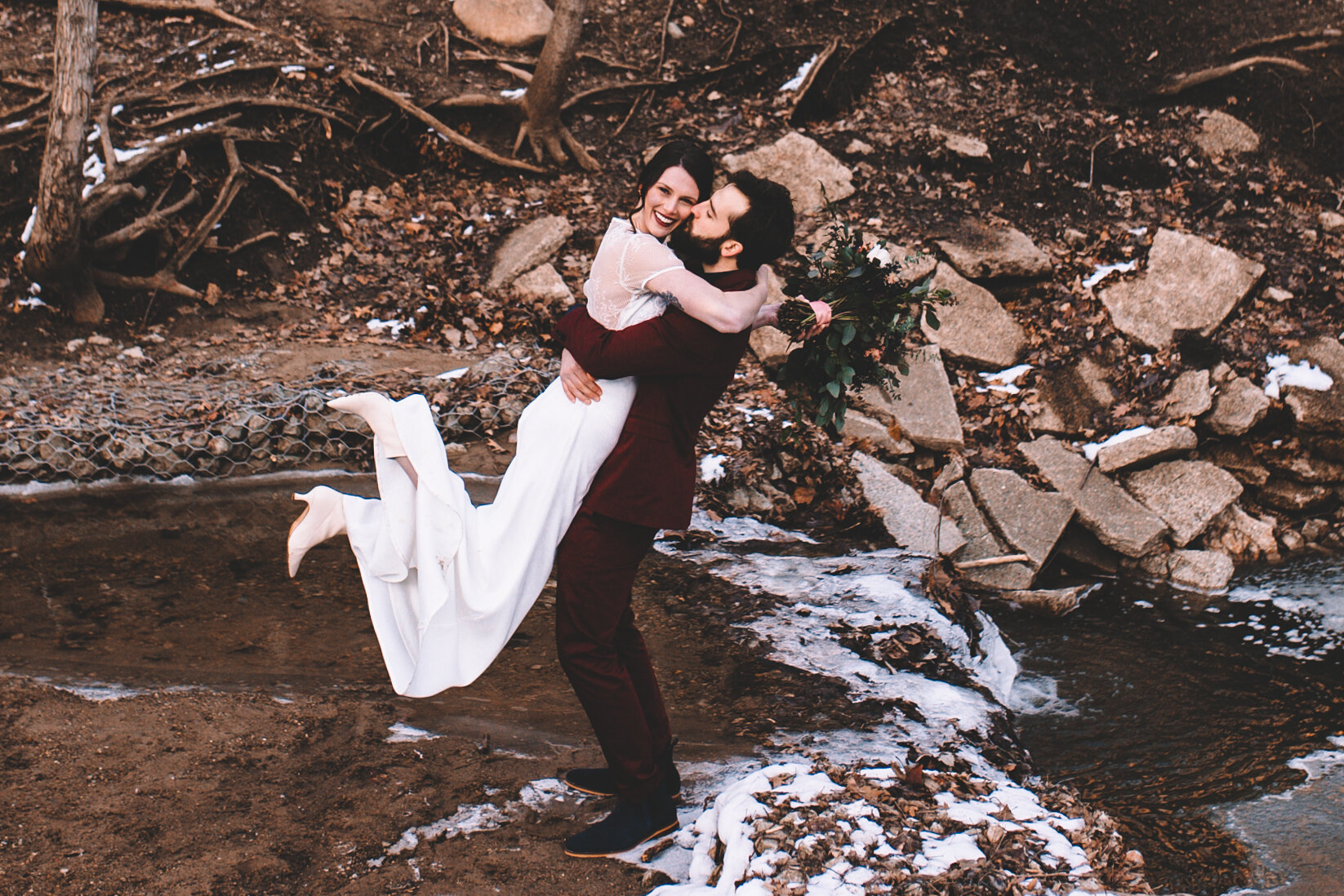 Bride + Groom Portraits in the Snow - Again We Say Rejoice Photography (41 of 53).jpg
