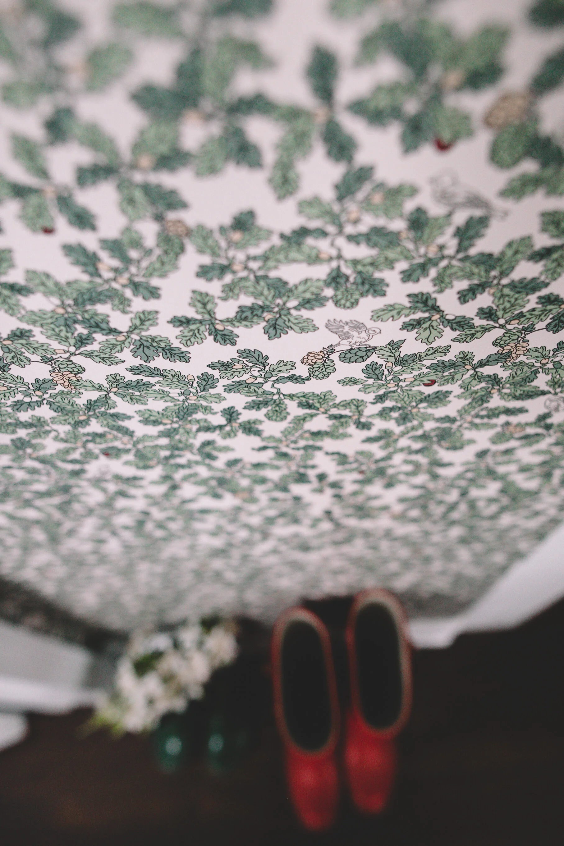 my mudroom makeover with photowall