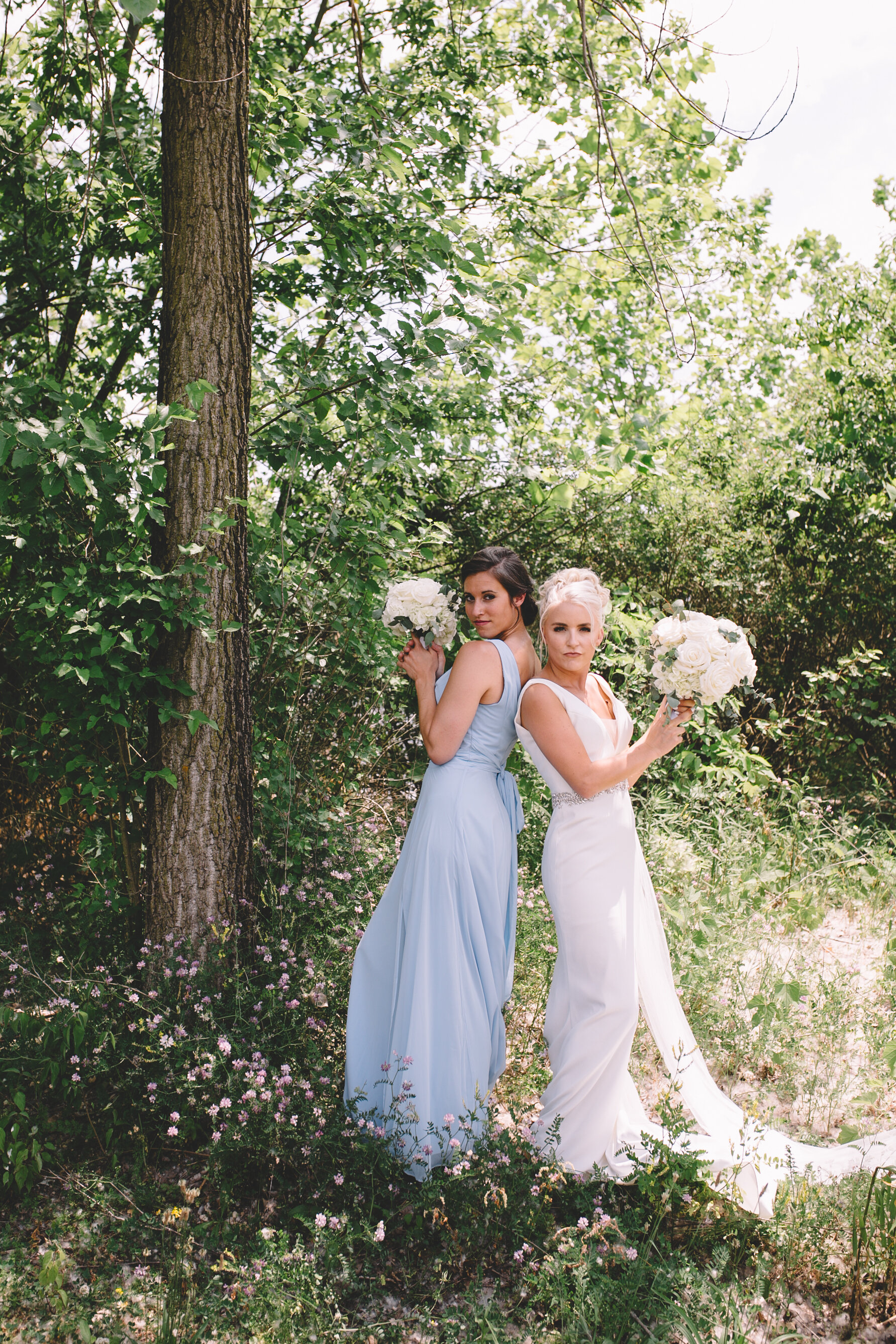 Matt + McKenah Fishers, IN Backyard Wedding Bridesmaids & First Look  (15 of 28).jpg