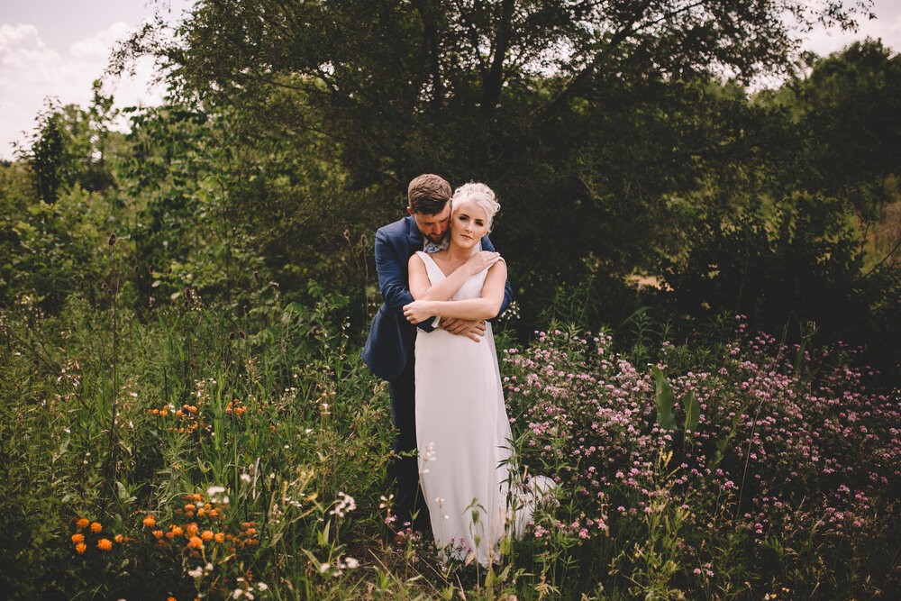 Matt + McKenah Fishers, IN Backyard Wedding Bride and Groom Nature Portraits  (5 of 19).jpg