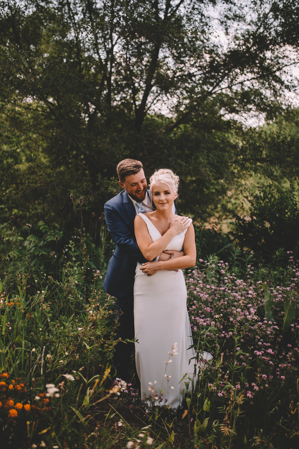 Matt + McKenah Fishers, IN Backyard Wedding Bride and Groom Nature Portraits  (7 of 19).jpg