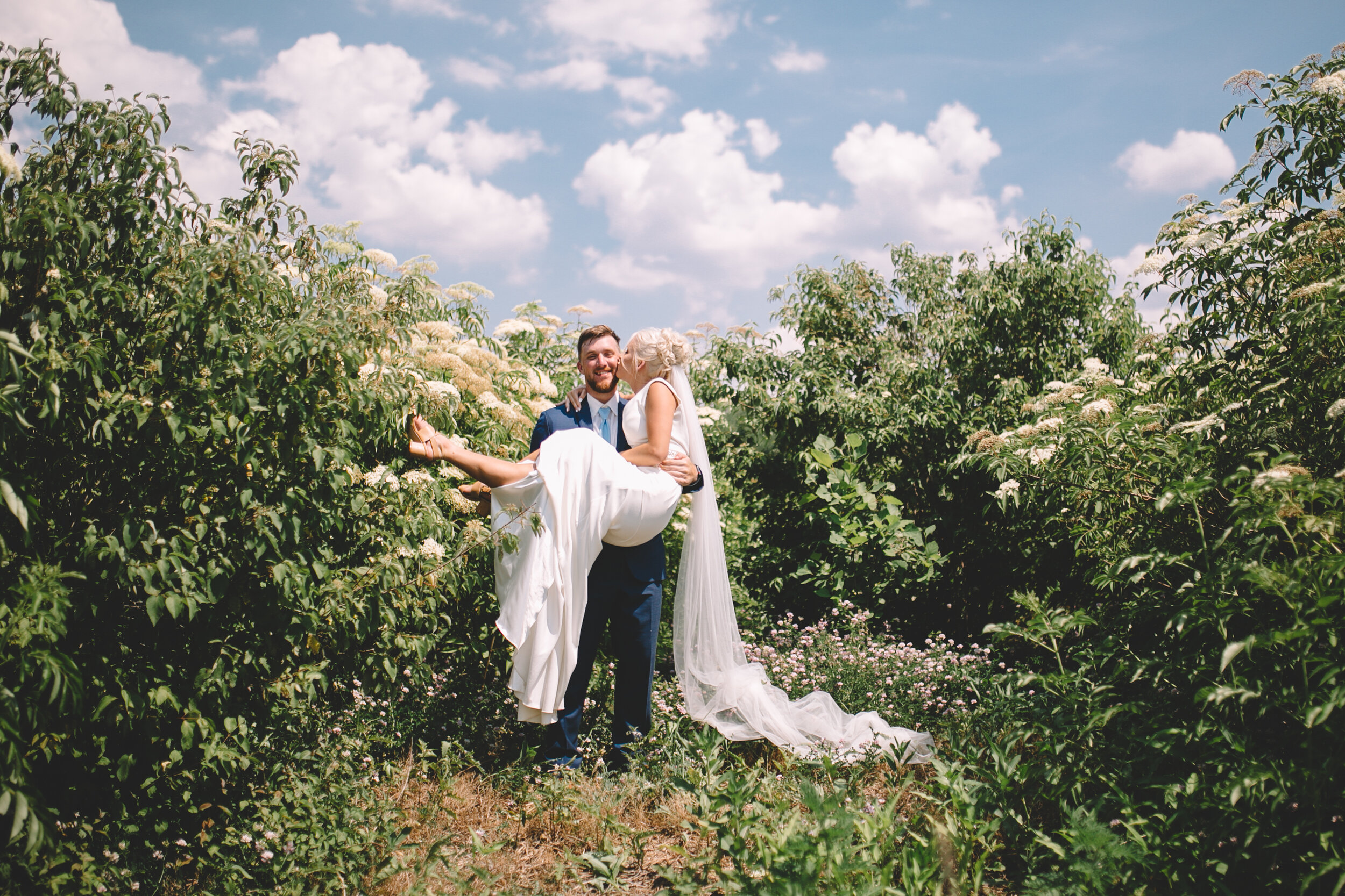 Matt + McKenah Fishers, IN Backyard Wedding Bride and Groom Nature Portraits  (15 of 19).jpg