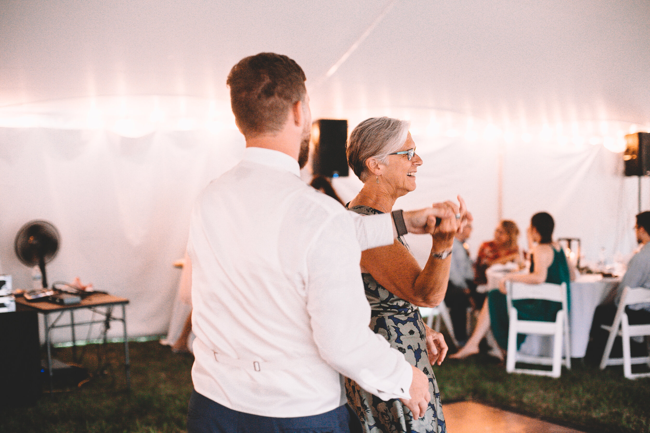 Matt + McKenah Fishers, IN Backyard Wedding Reception Speaches, Dancing, Cake (20 of 51).jpg