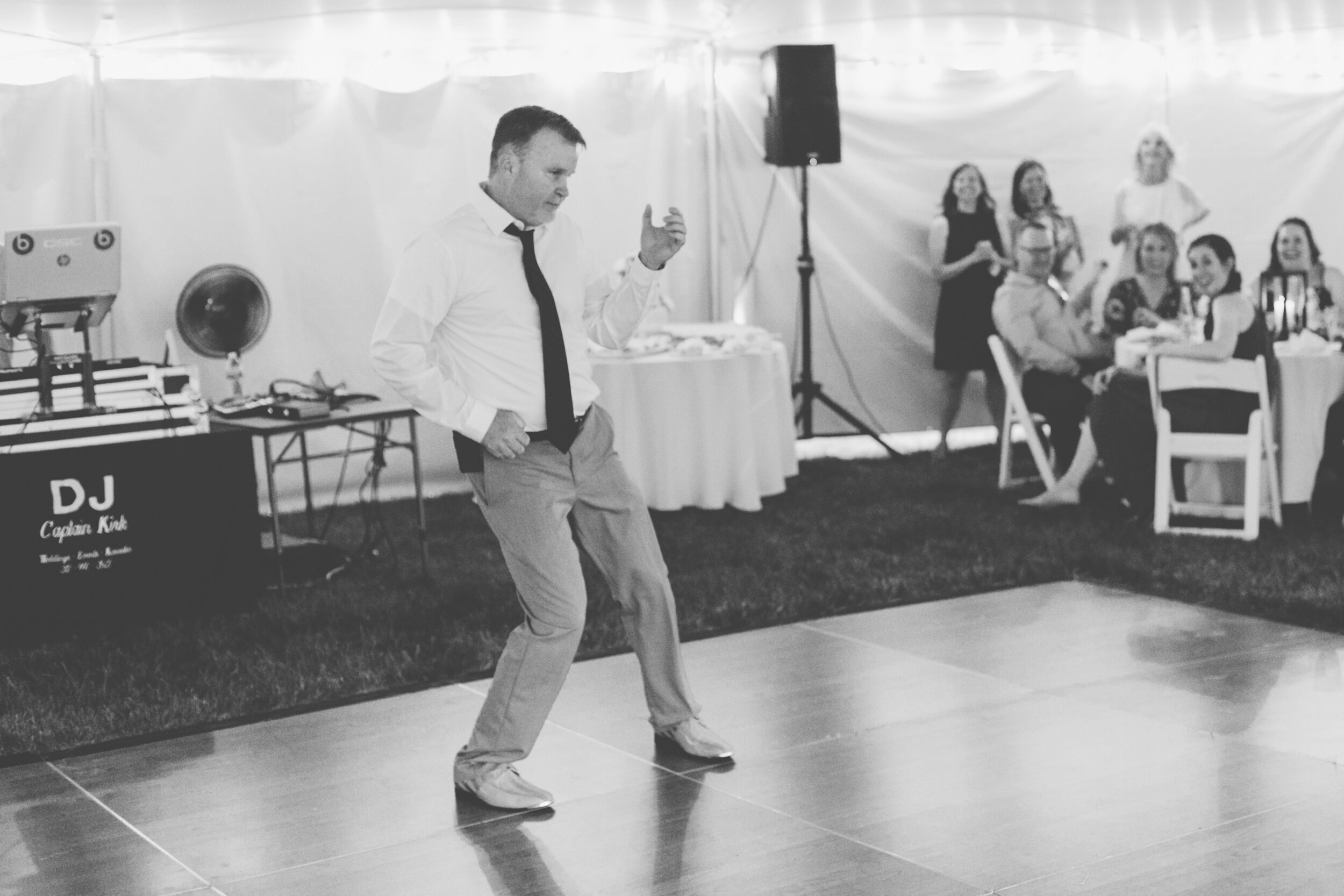 Matt + McKenah Fishers, IN Backyard Wedding Reception Speaches, Dancing, Cake (27 of 51).jpg