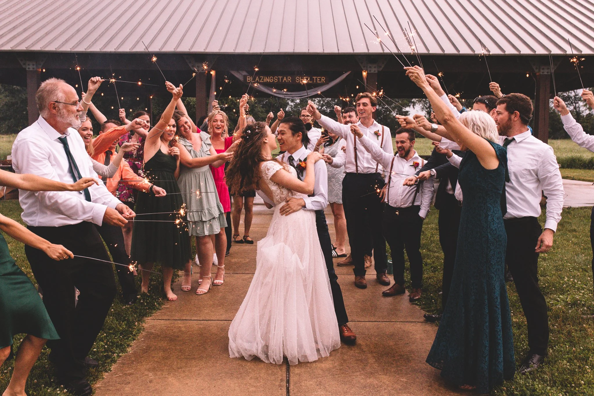 Jeremy + Grace Prophetstown State Park Indiana Wedding - Again We Say Rejoice Photography-293.jpg