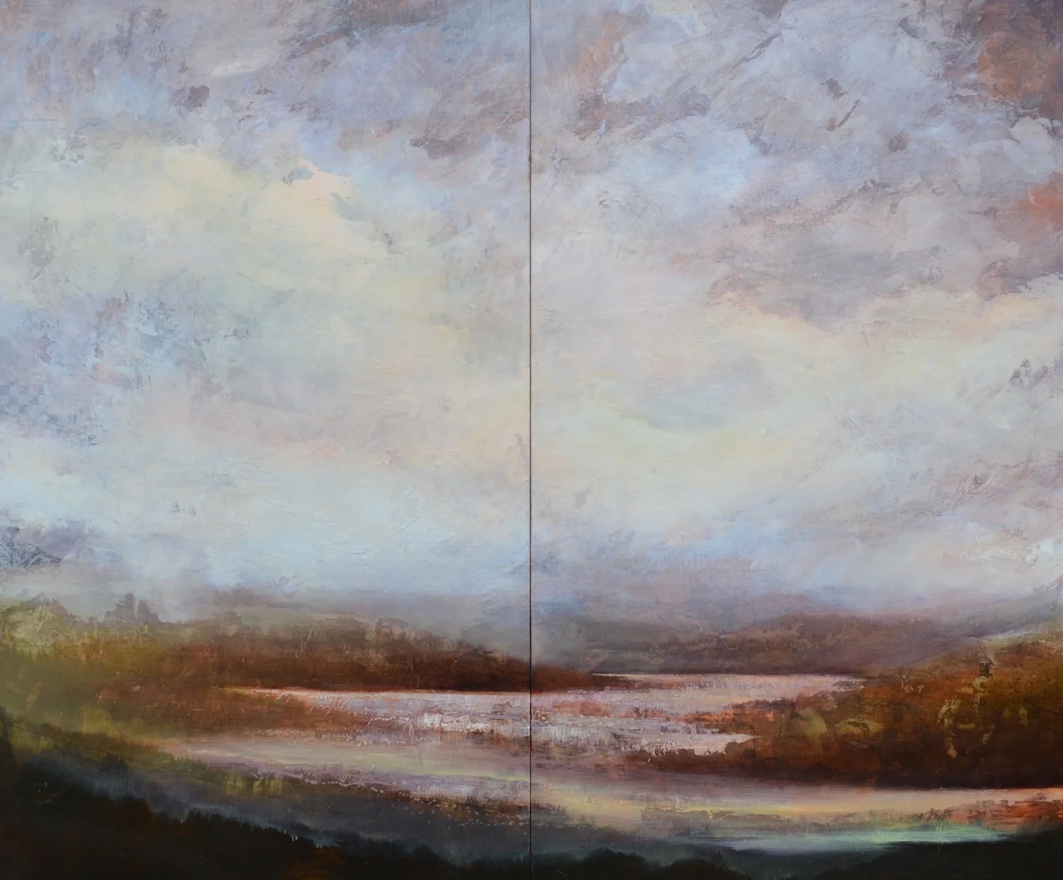 Eastern Sky, 60"x60", sold