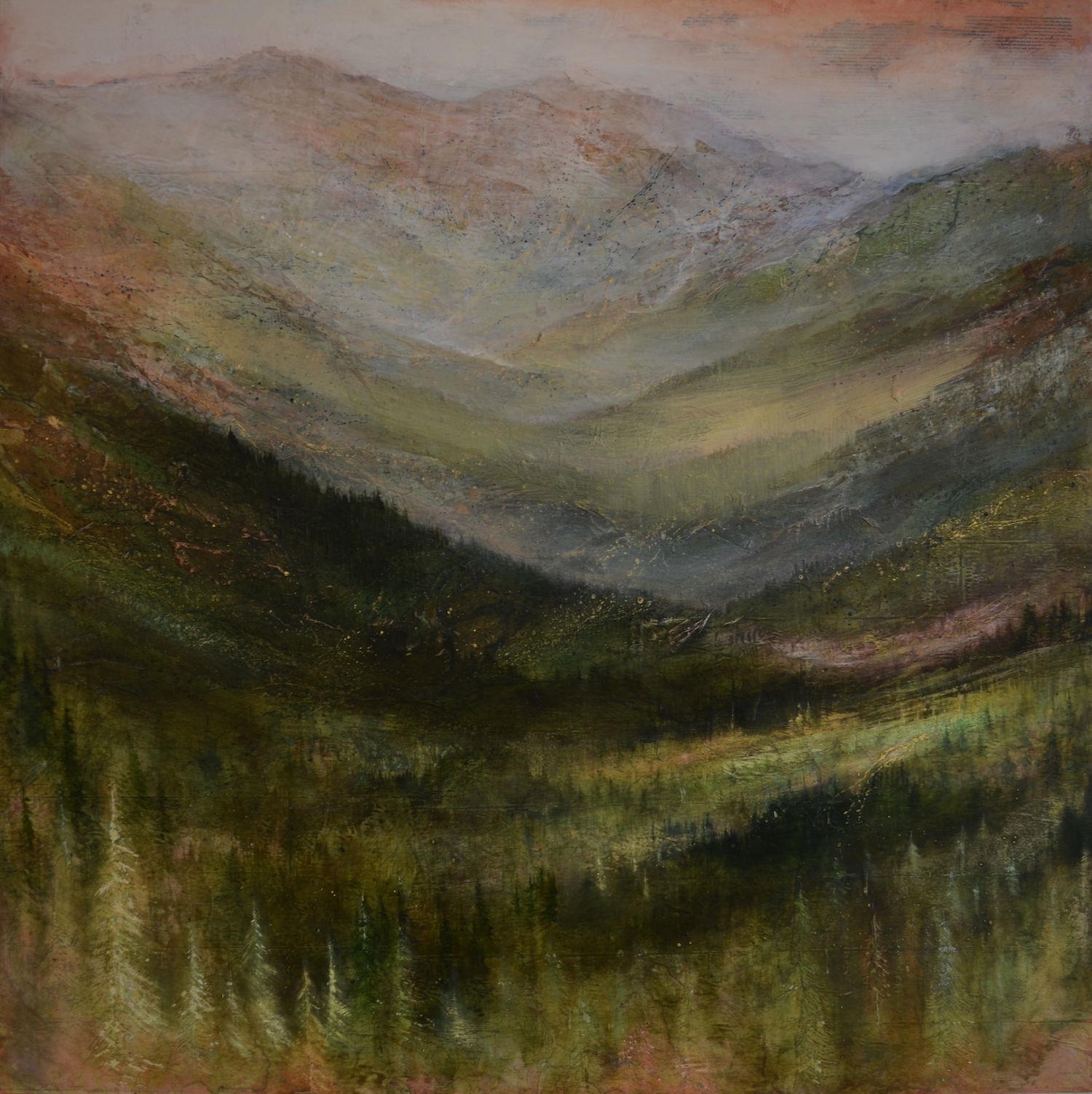 Beyond the Boundaries, 60"x60", sold