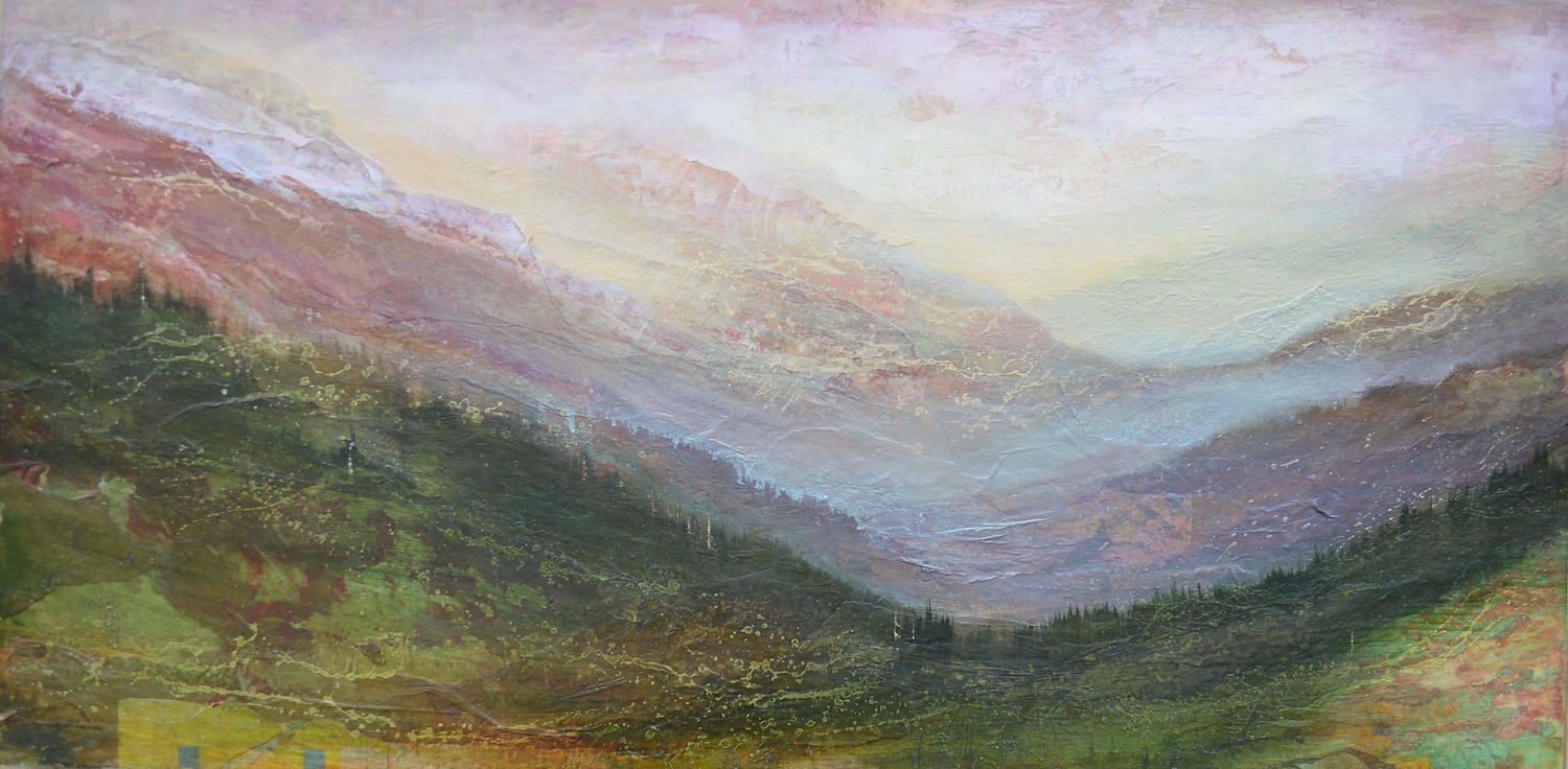  Geography of Hope, 24"x 48", sold 