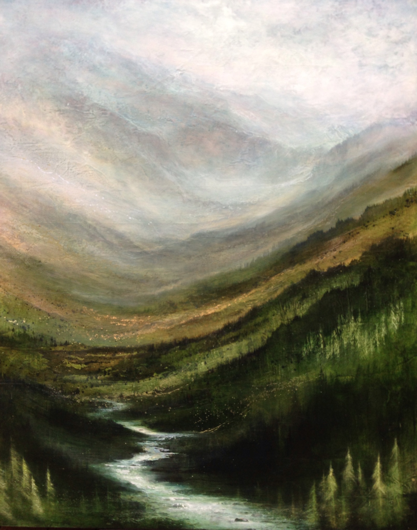 My Valley, 60"x48", sold