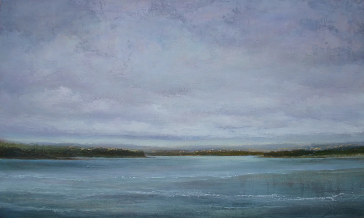 On the Water, 36"x60", sold