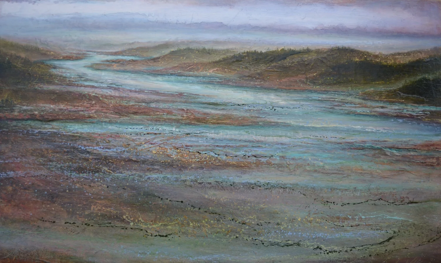 Path Finder, 36"x 60", sold