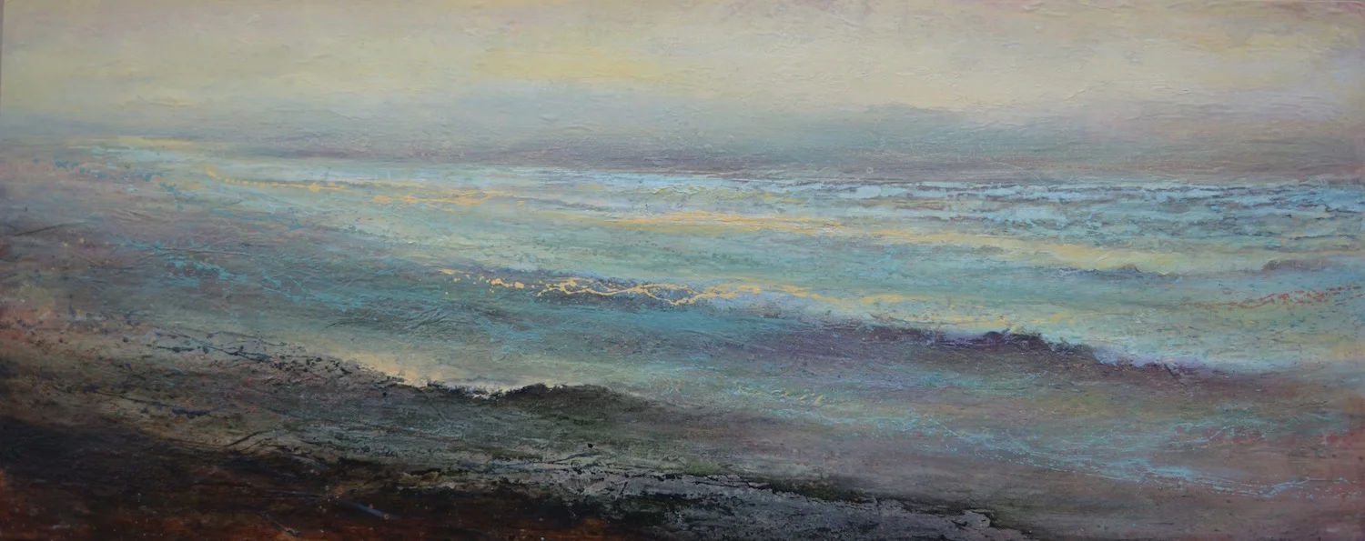 Lunar Tide, 24"x 60", sold