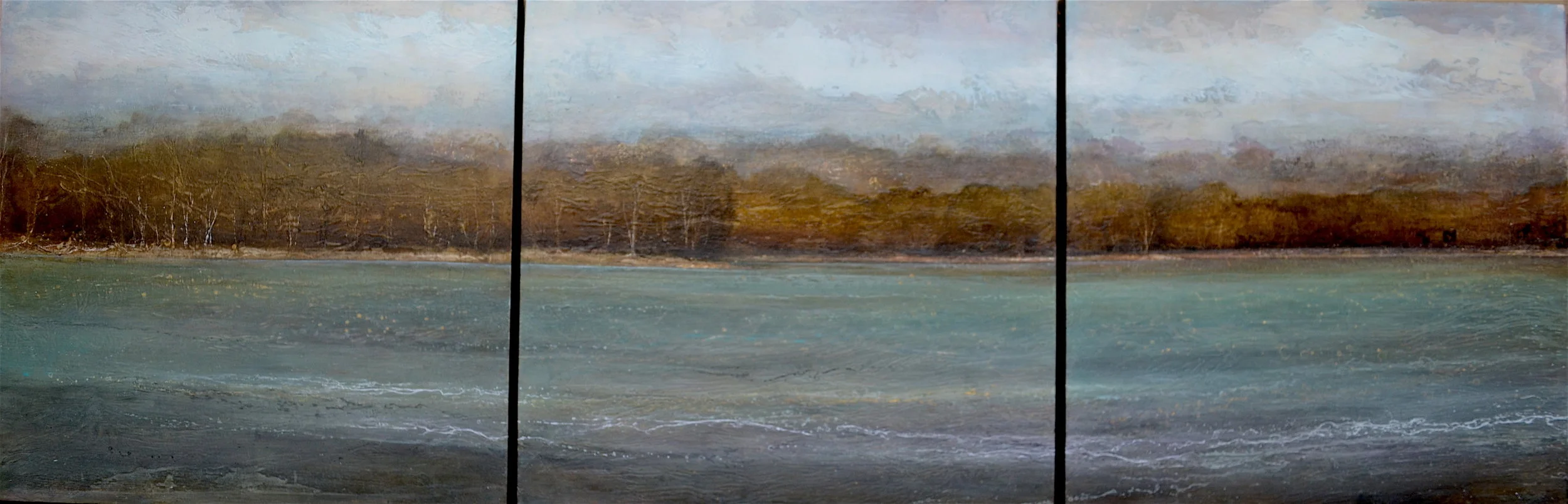 Willow Bar , triptych 24"x 72", sold