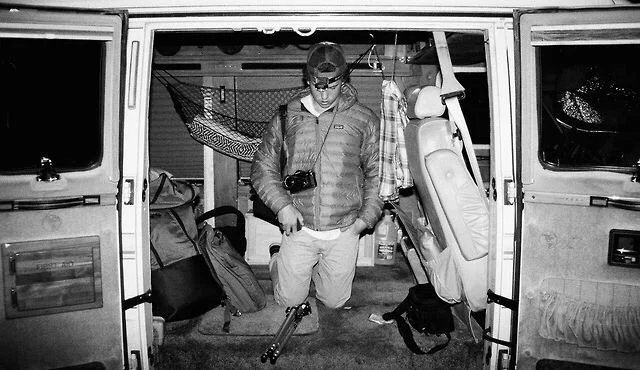 The format of this blog will consist of a set of photos (digital and film) taken from a particular event/trip with some writing telling about how it all went. My hope is to give readers a little taste of my passion and what I spend my time doing. My hope is to have at least one new blog post up every month, so make sure you bookmark this page and check back in often. I've been crazy inspired by other people's creativity, so I'm hoping I can do the same to others and pass on the stoke. Carry on! ( Photos of myself snapped by Julian Herren )
