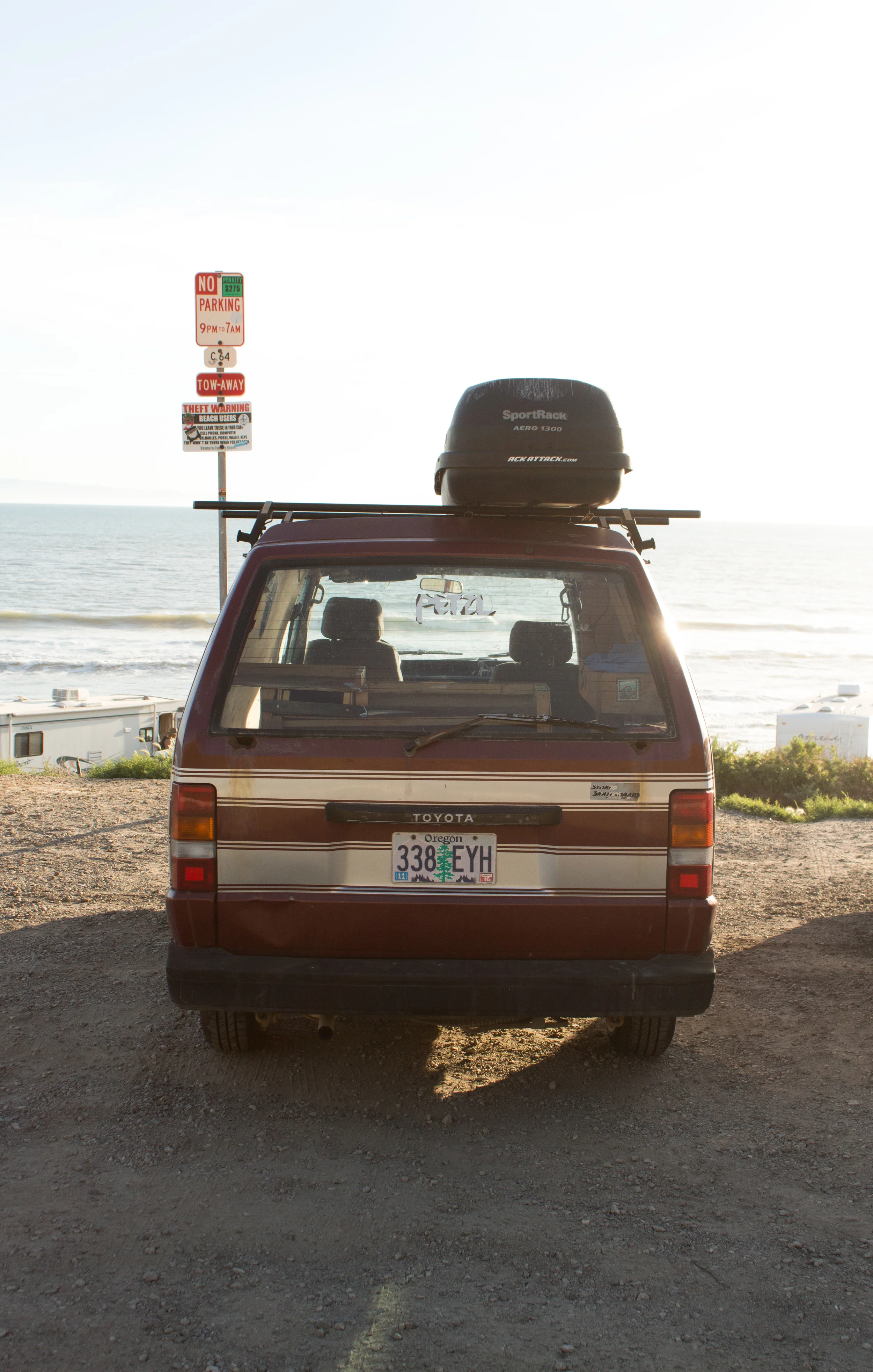 Some serious vanlife envy. Ventura, CA.