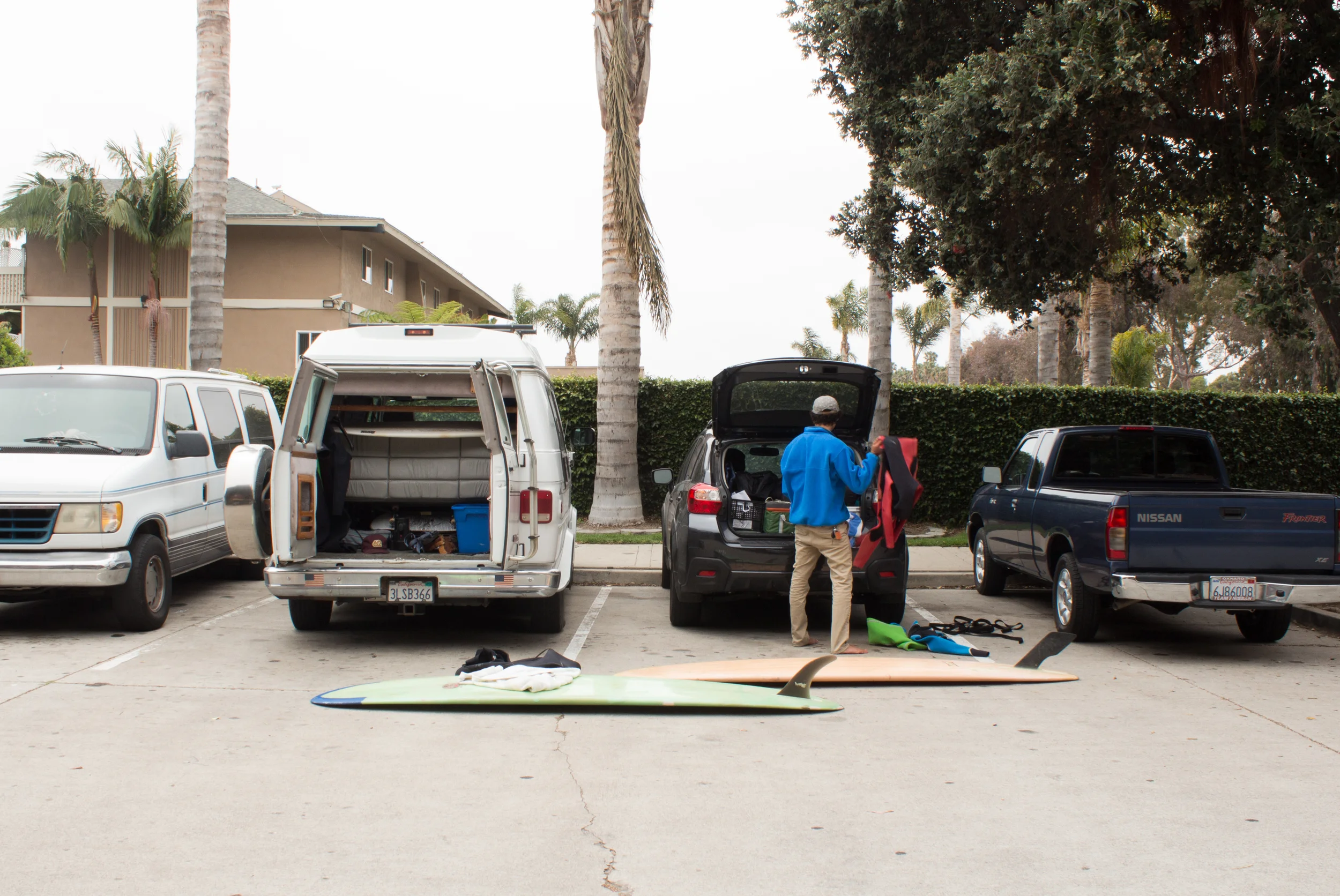 School left little time for surfing, even though I live in Santa Barbara. So pumped to have a neck tan and rashes under my pits again.