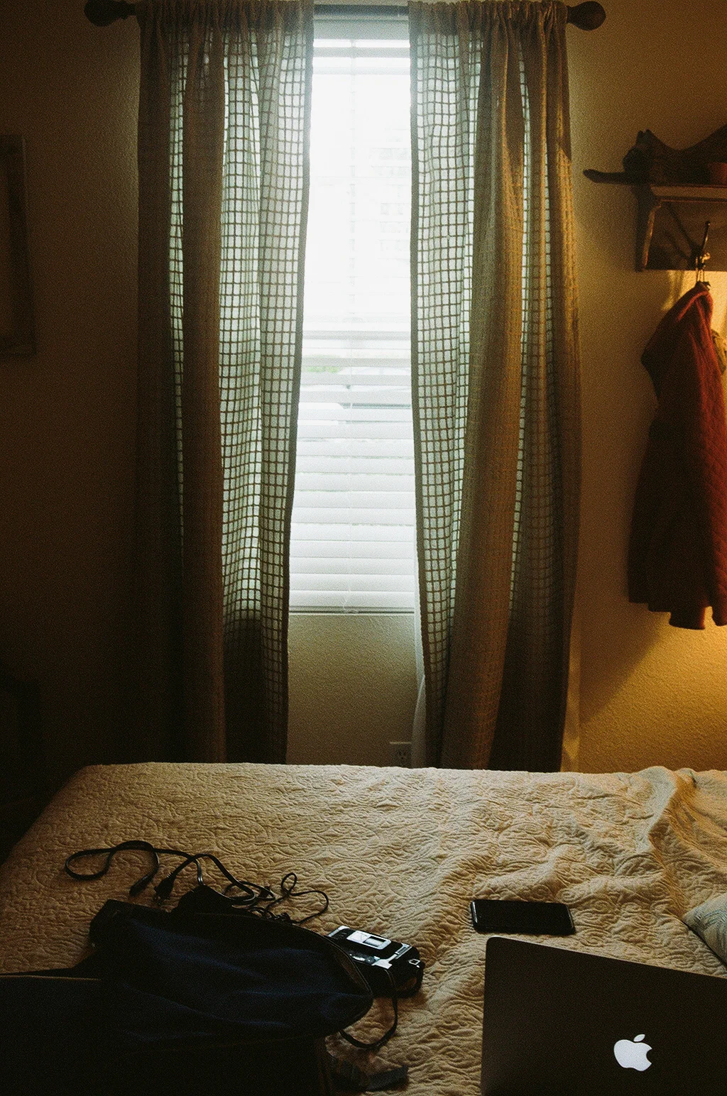 Taking a siesta at home.