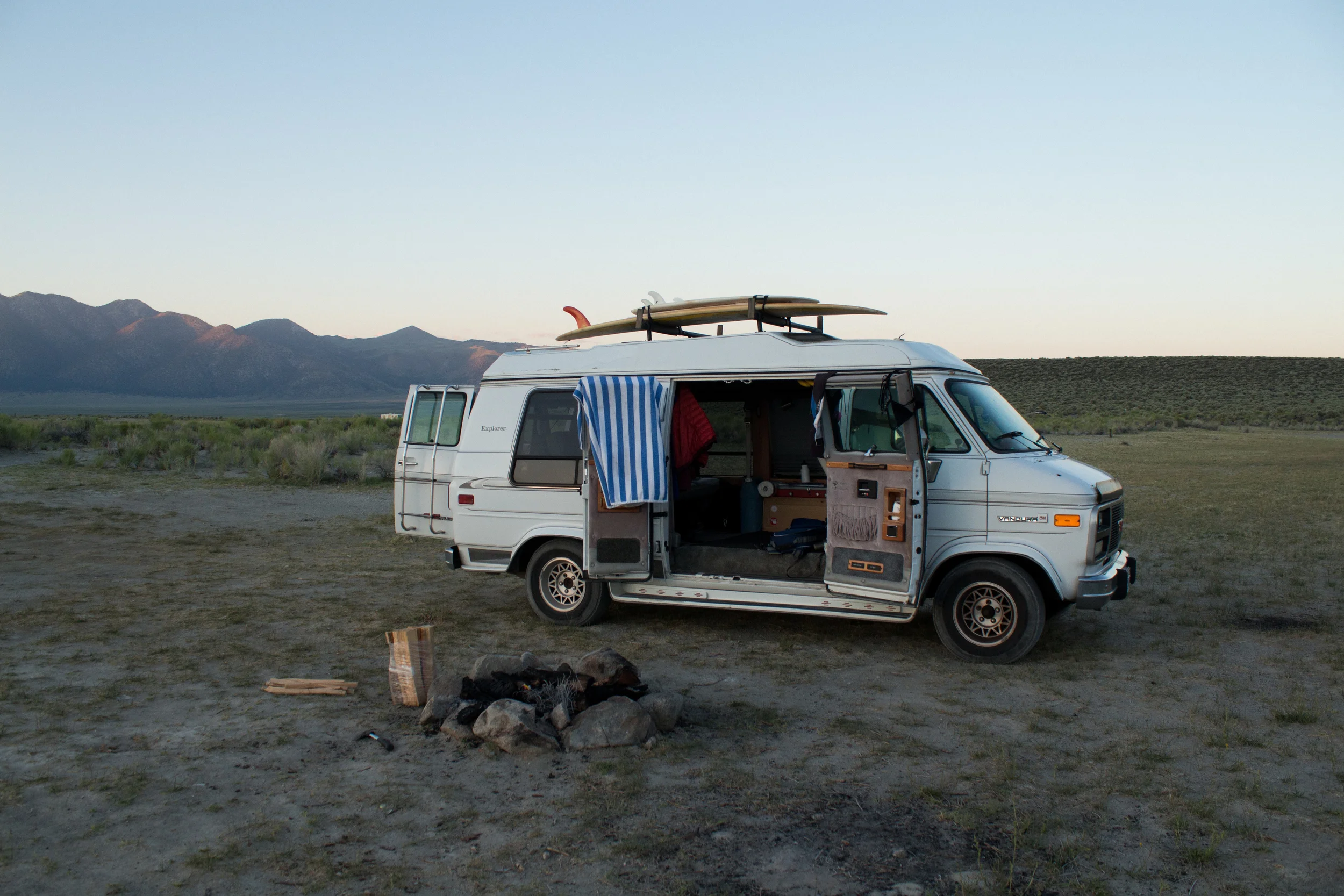 Every trip I go on I gain more love and respect for my trusty old van. 