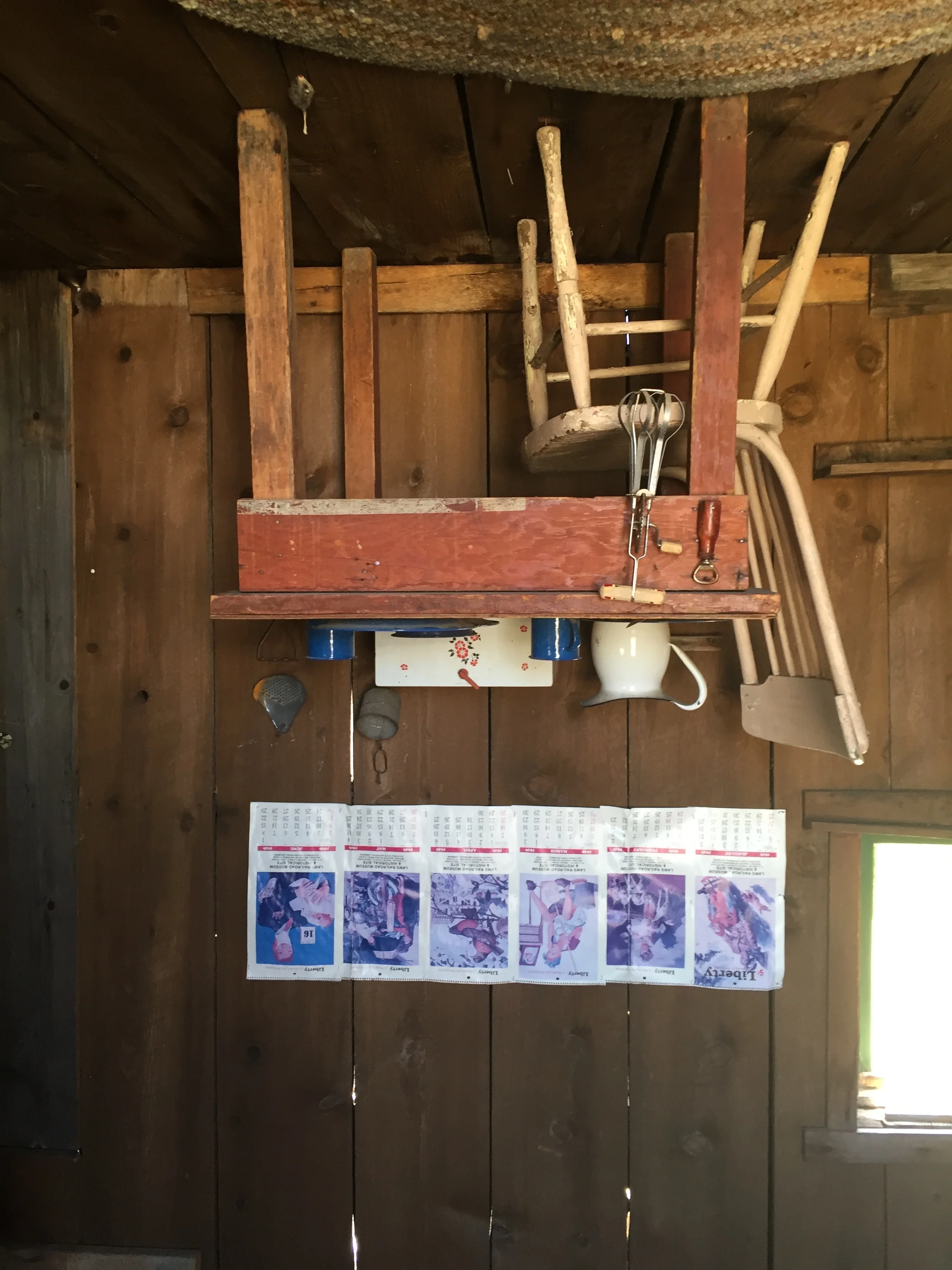 Do you know about the upside-down house in Lee Vining?
