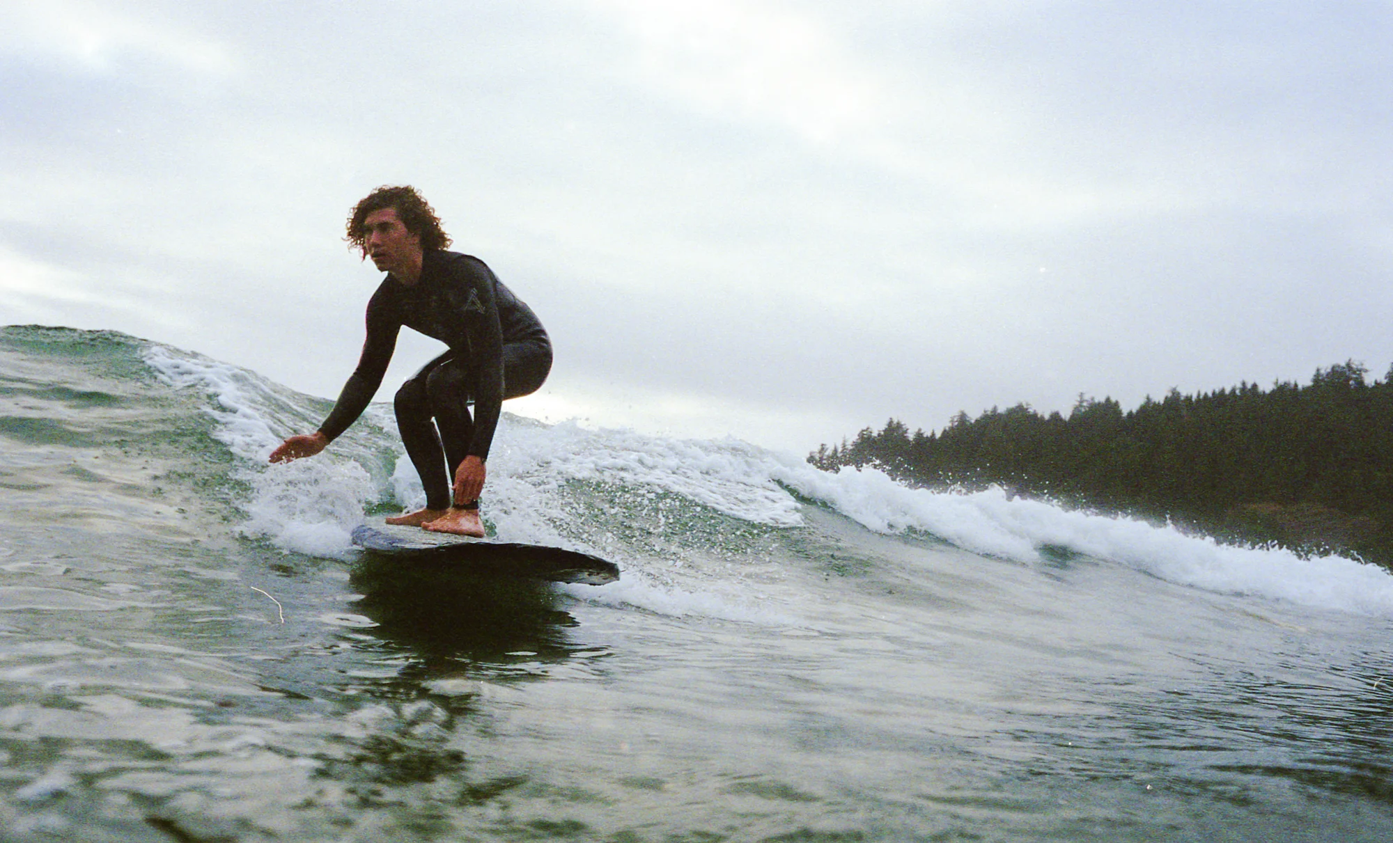 A shot of me on one of my first waves of the trip. Thanks for the shot James.