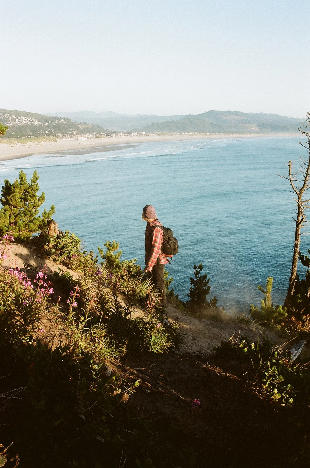 Looking out towards Pacific City.