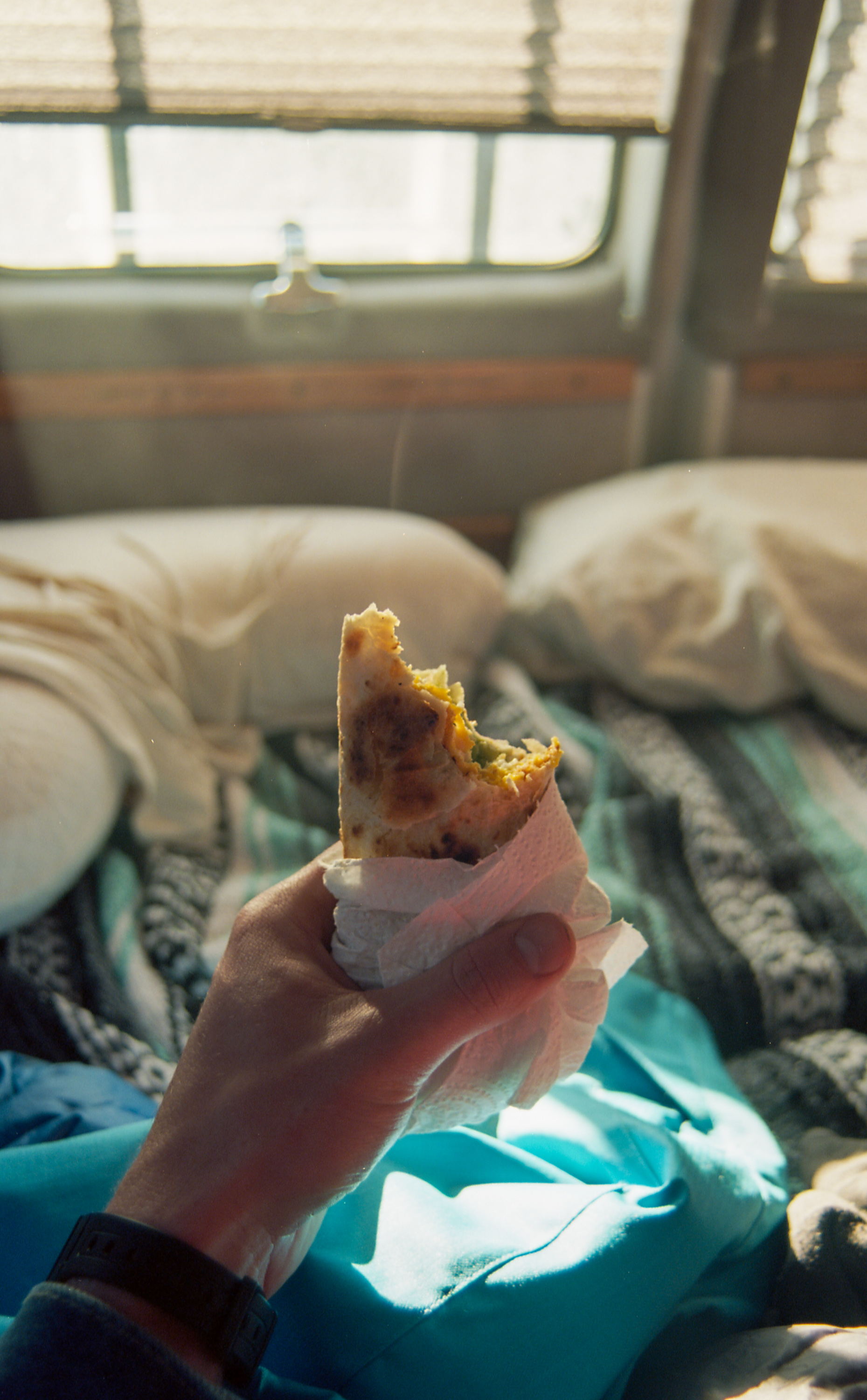 Typical vanlife meal.
